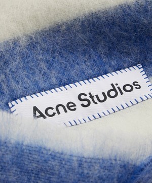 Acne Studios - Wool-Blend Stripe Scarf image number 3