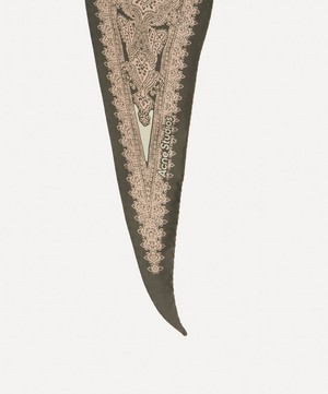 Acne Studios - Printed Silk Neck-Scarf image number 2