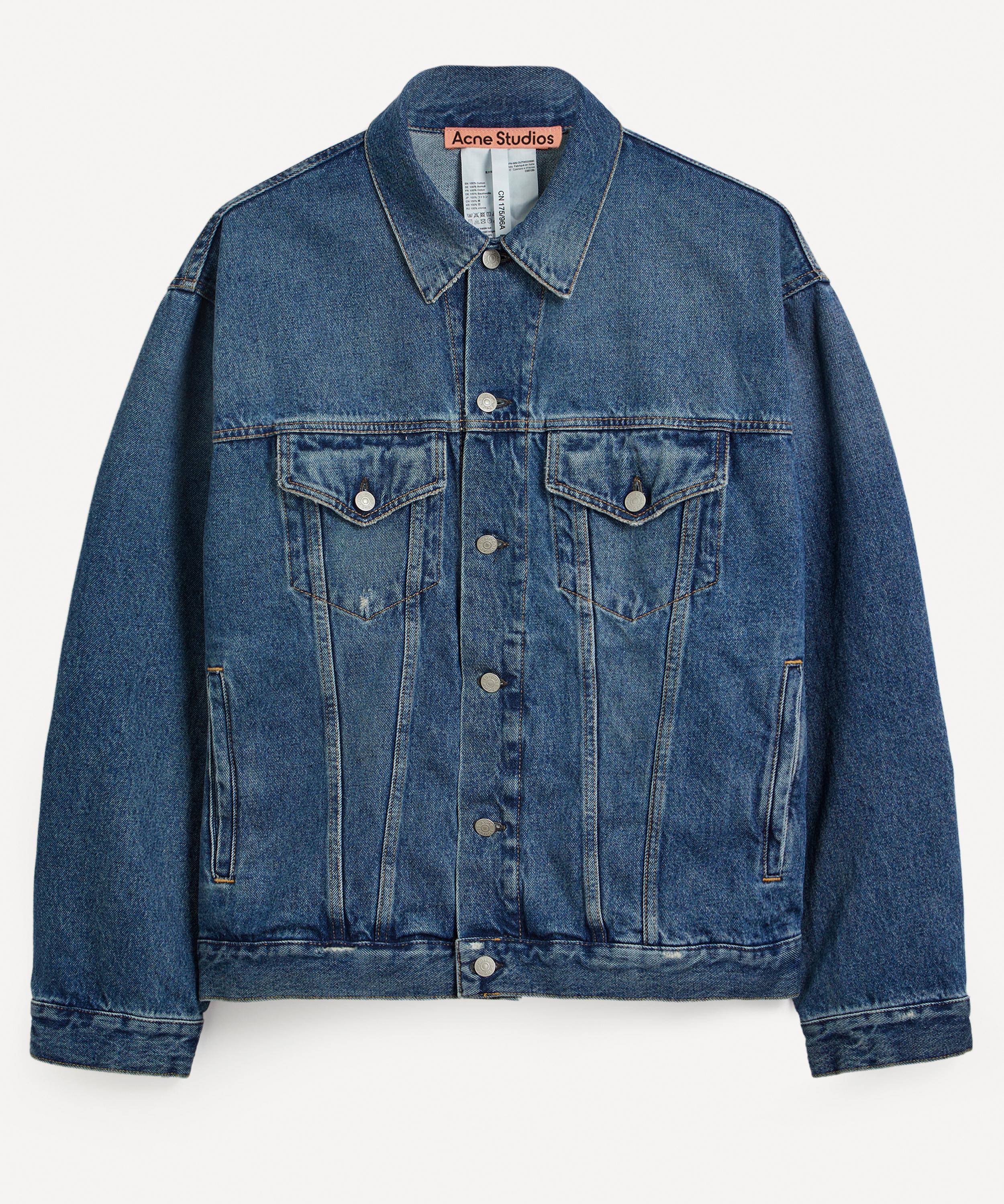 Acne studios denim jacket best sale