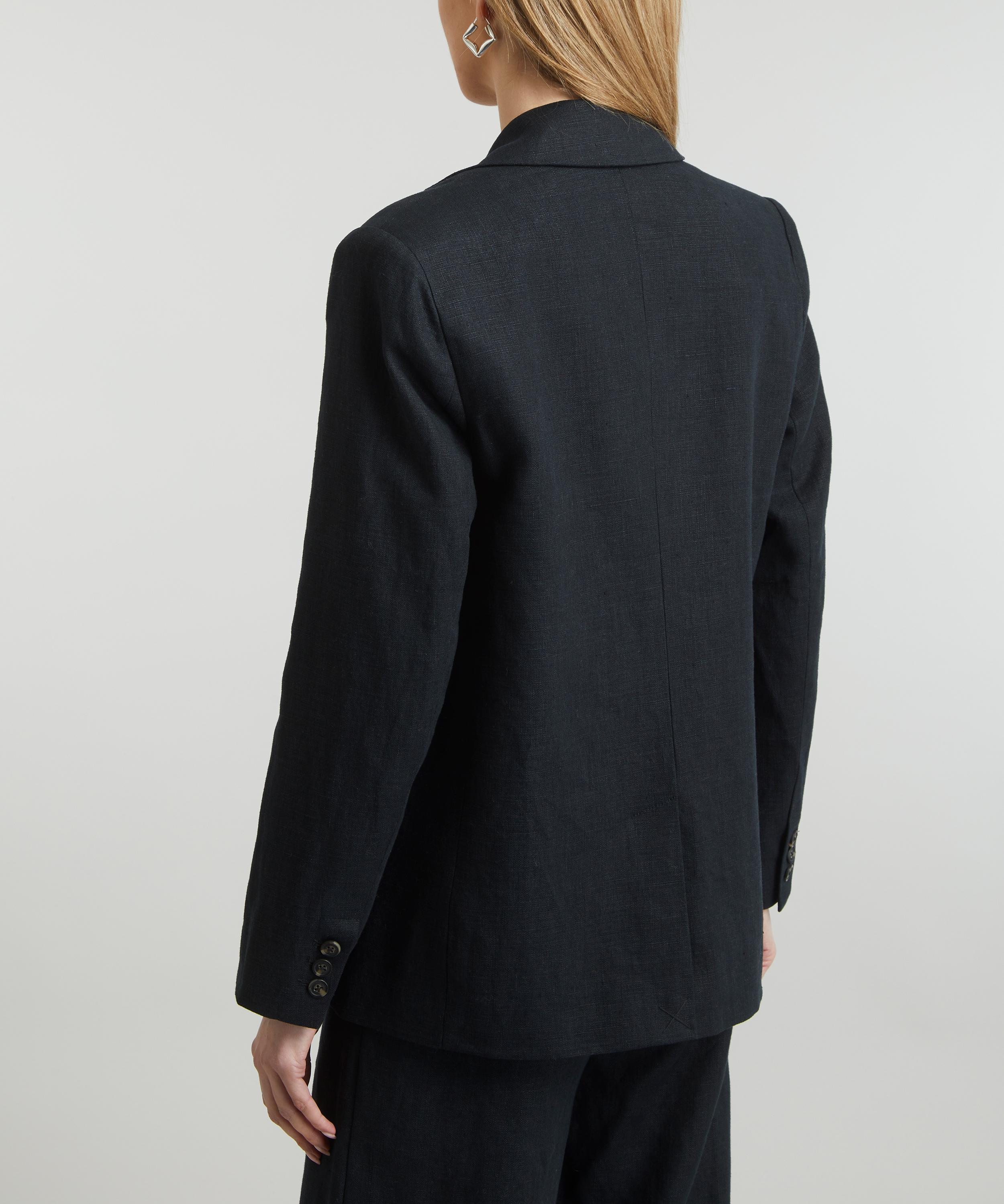 Aligne - Harrison Boxy Linen Blazer image number 3