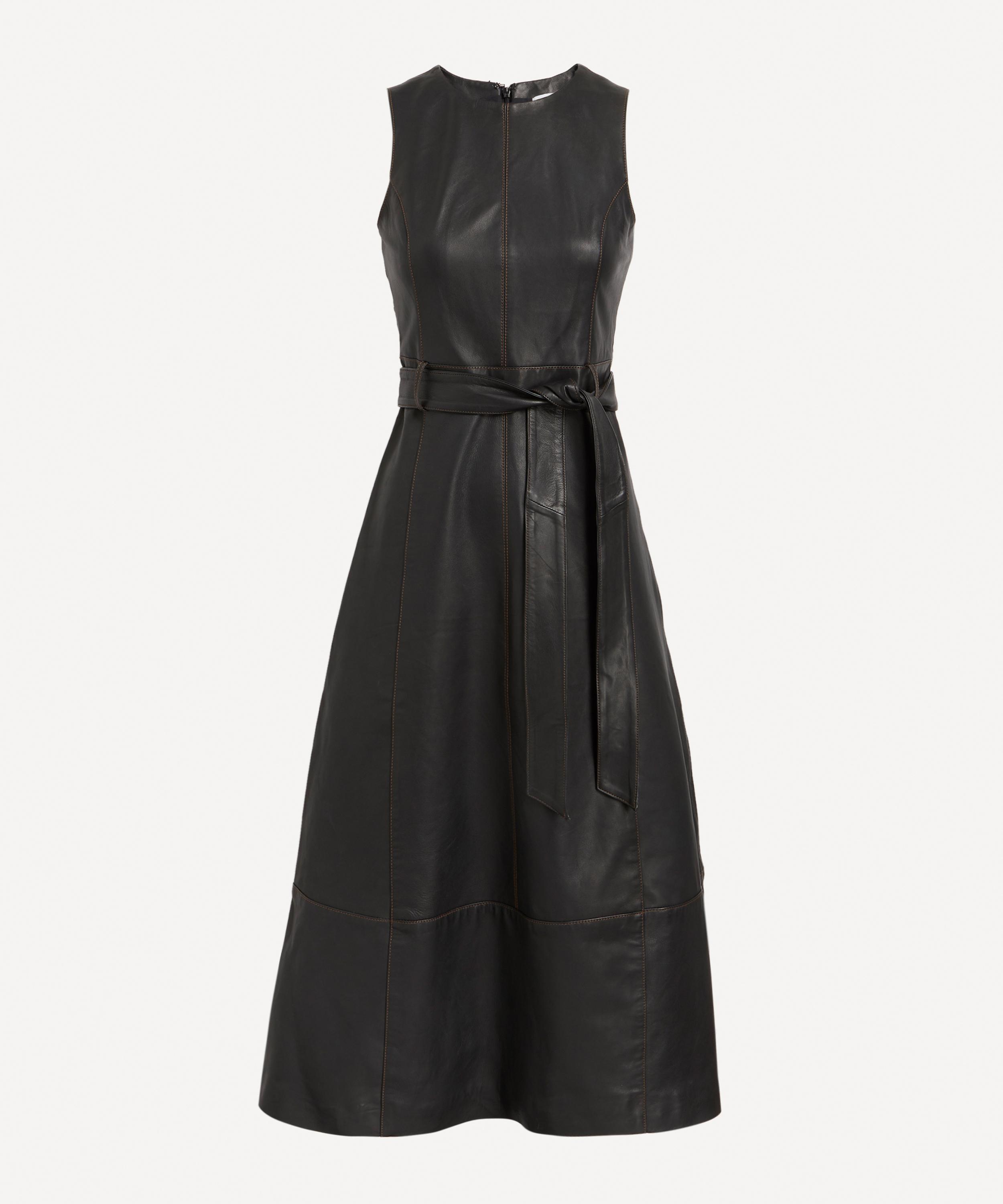 Aligne - Harbour Sleeveless Leather Dress image number 0