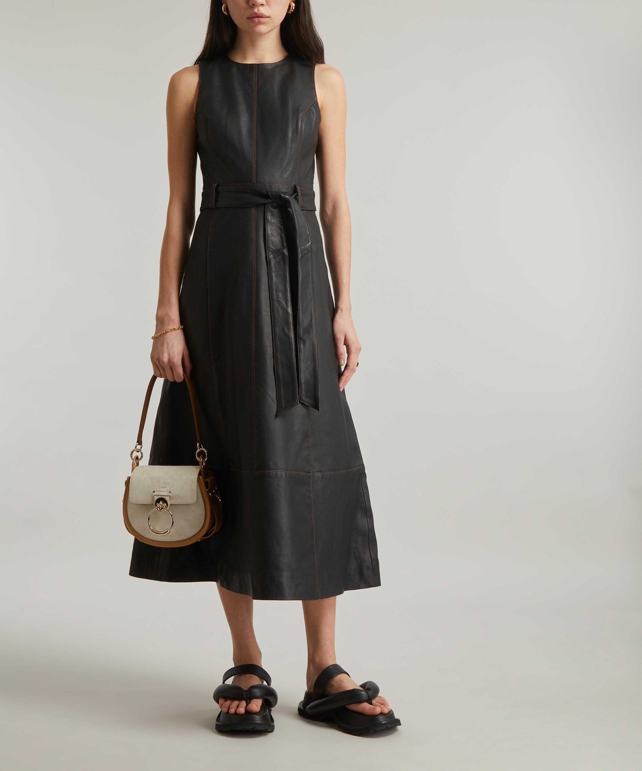Aligne - Harbour Sleeveless Leather Dress image number 1