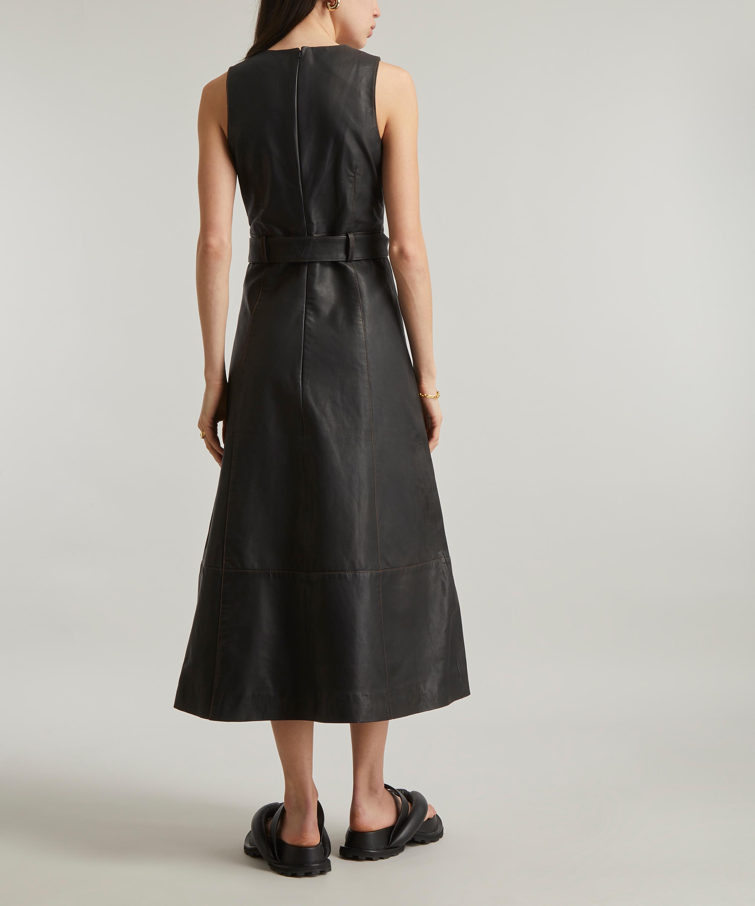 Aligne - Harbour Sleeveless Leather Dress image number 3