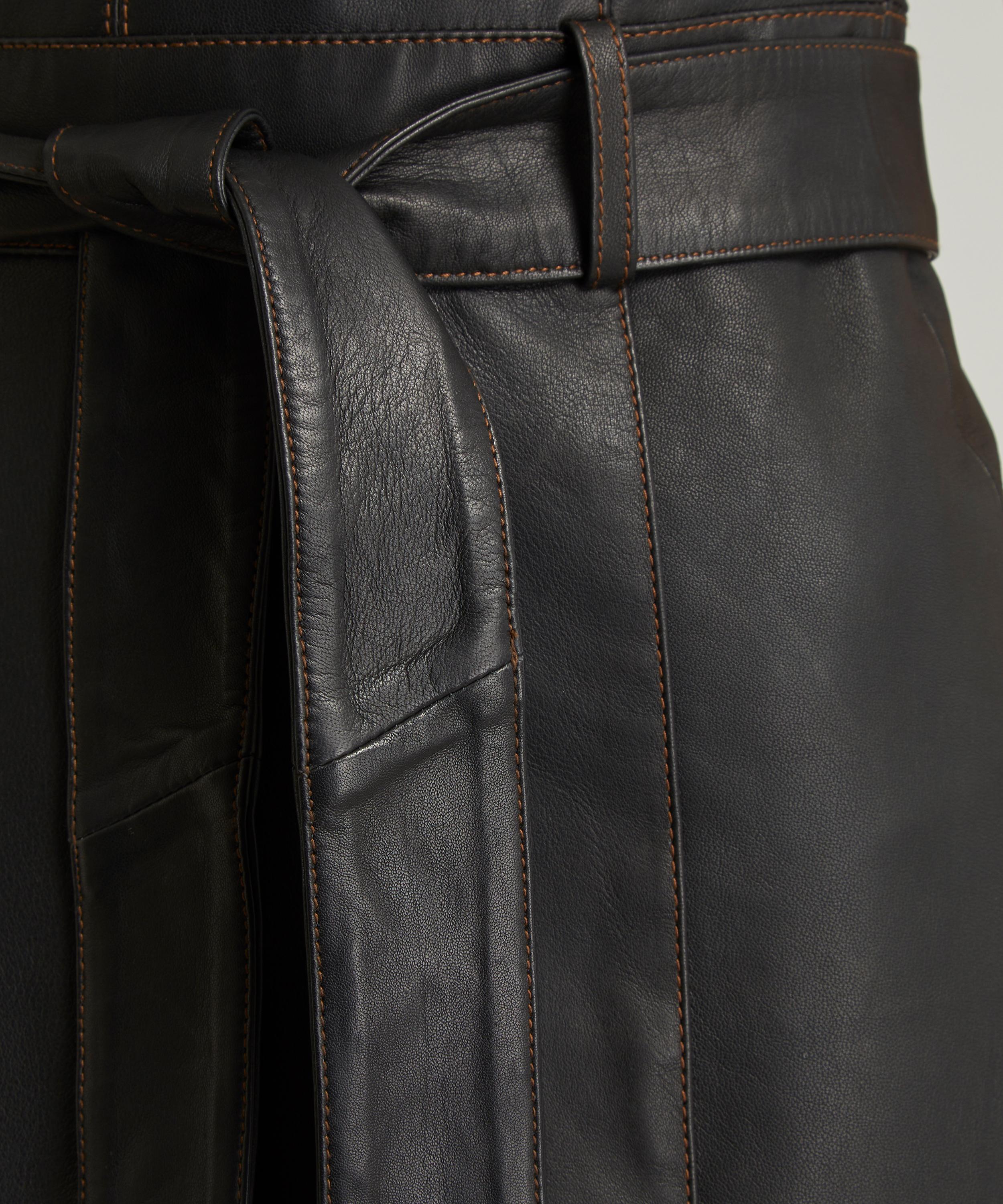 Aligne - Harbour Sleeveless Leather Dress image number 4
