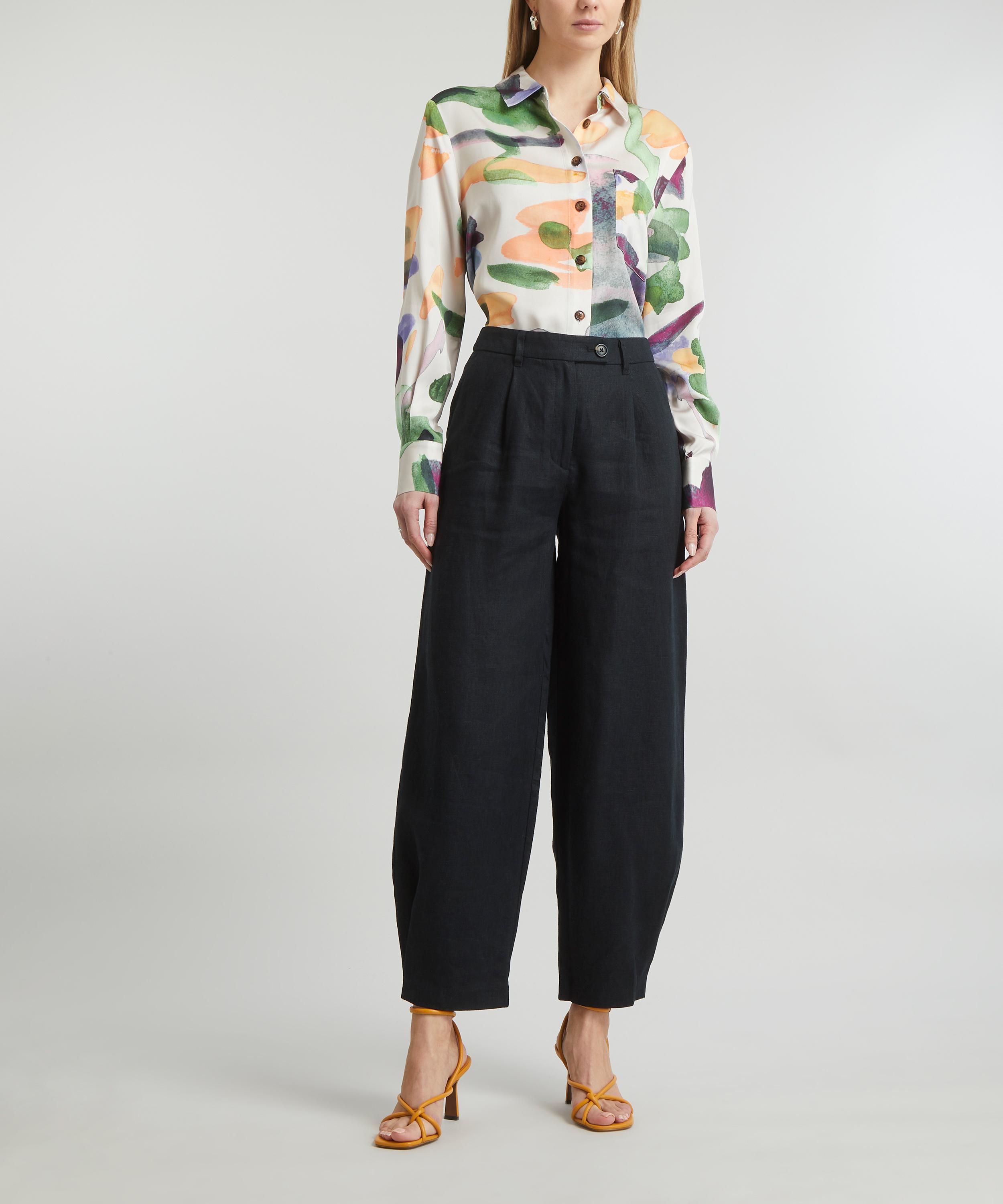 Aligne - Farley Oversized Abstract Paint Shirt image number 1