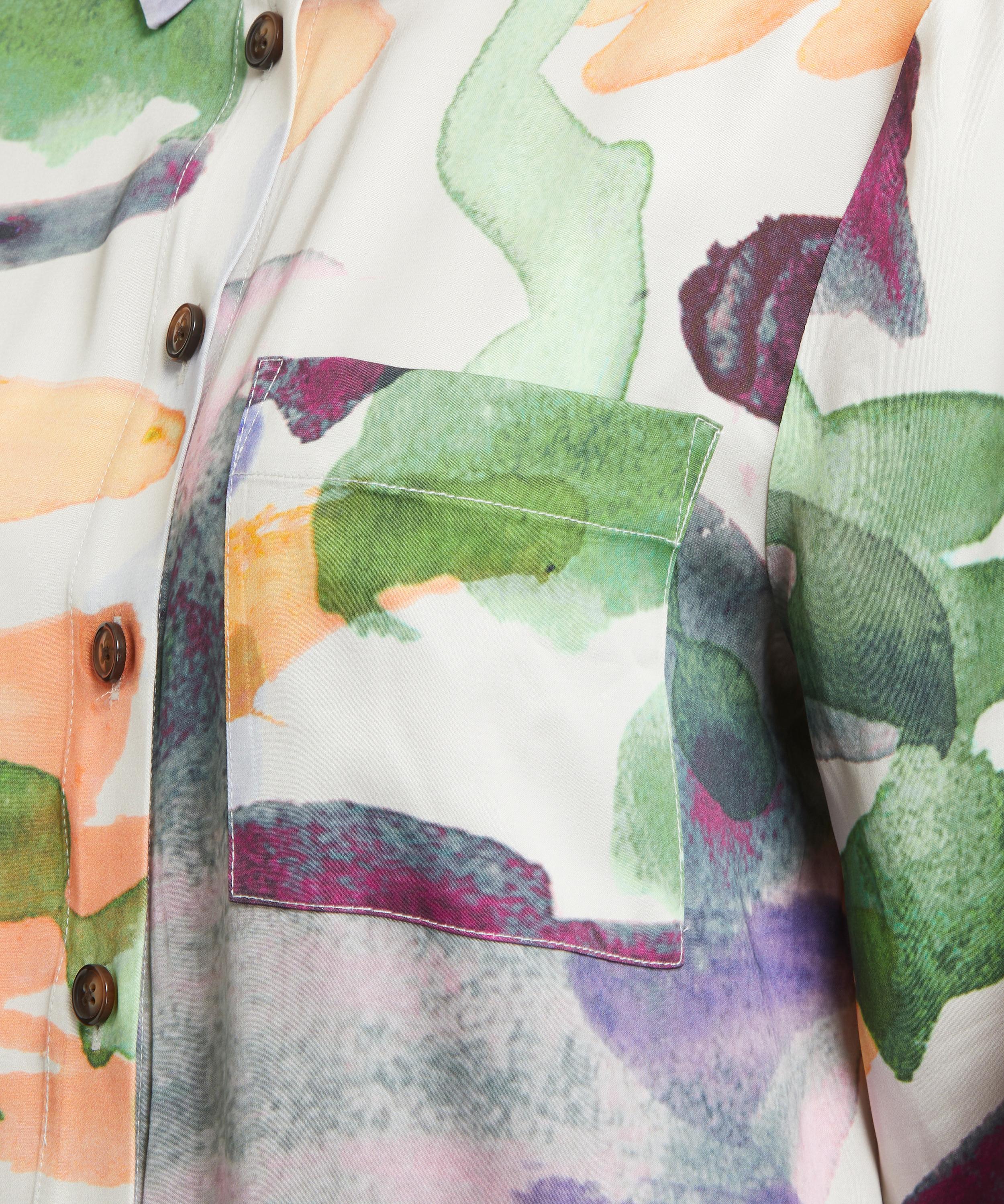 Aligne - Farley Oversized Abstract Paint Shirt image number 4
