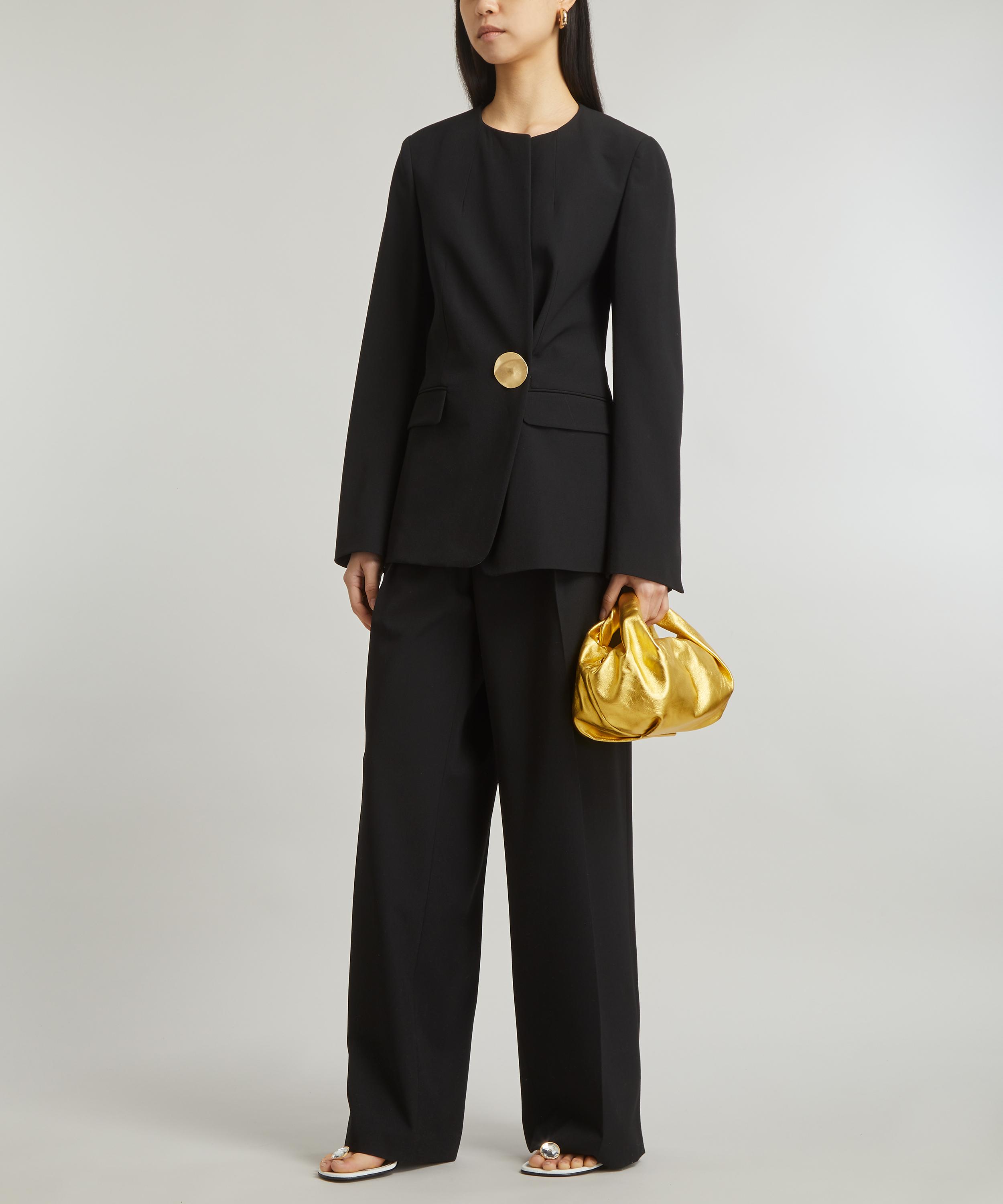 Dries Van Noten - Jewel-Button Double-Breasted Blazer image number 1