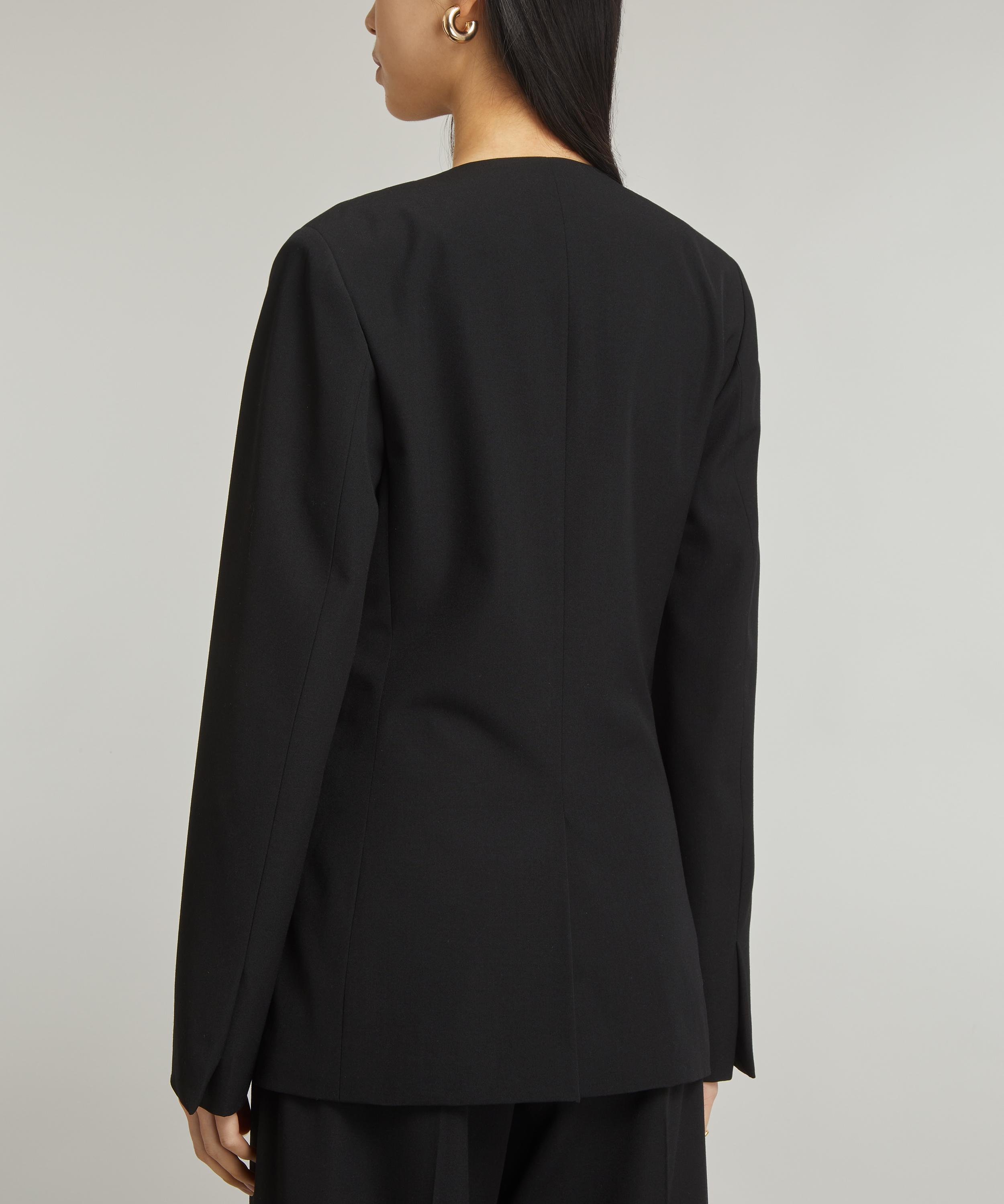 Dries Van Noten - Jewel-Button Double-Breasted Blazer image number 3