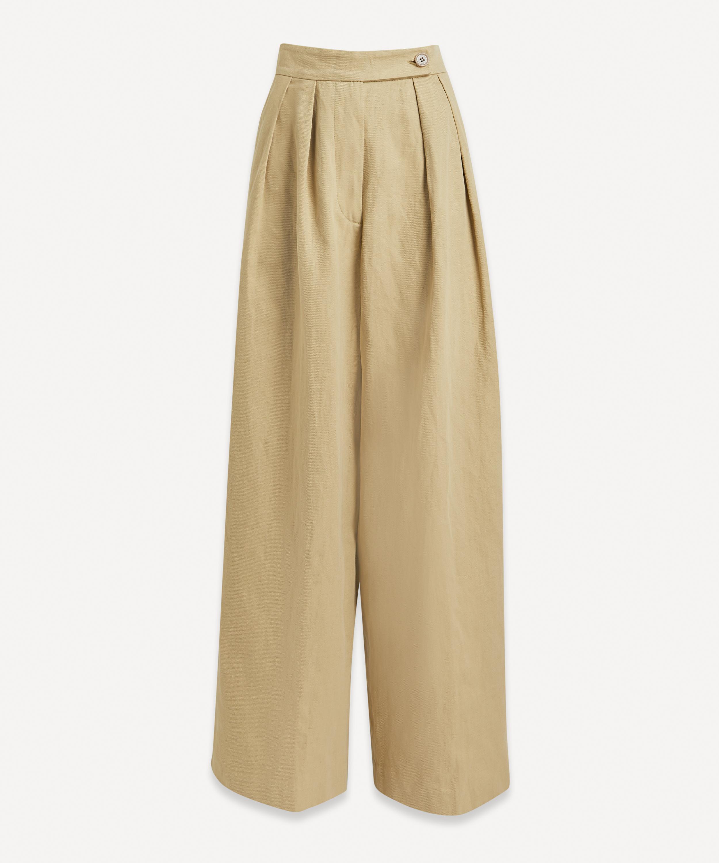 LINEN WIDE LEG PANT – Wild South Webstore