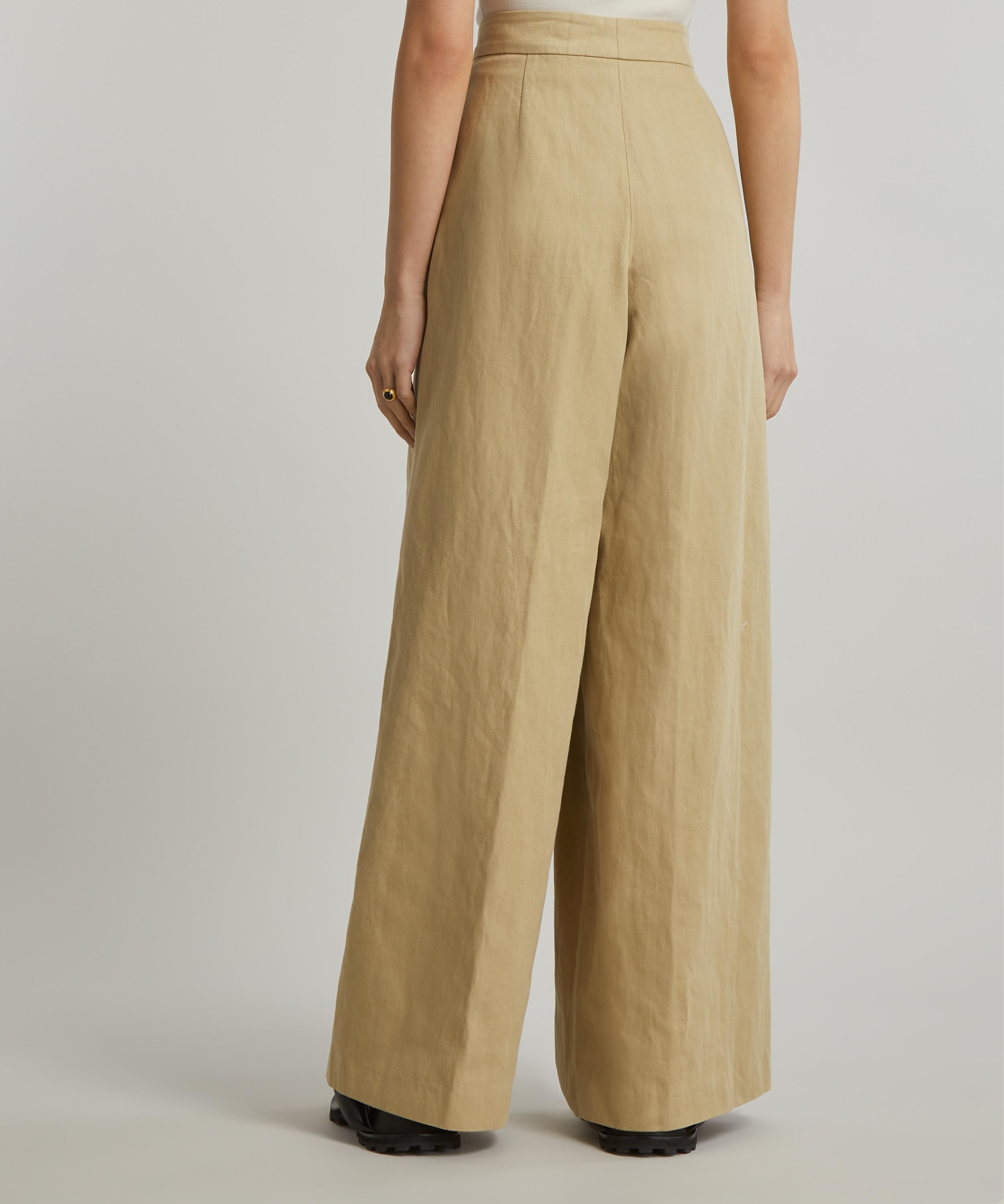 Keep Your Dreams Wide Leg Viscose Pants ERJNP03290