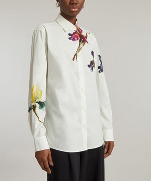 Dries Van Noten - Clavelly Floral Cotton Shirt image number 2