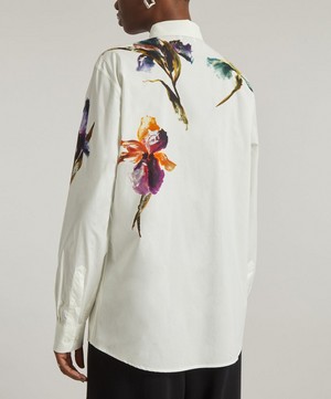 Dries Van Noten - Clavelly Floral Cotton Shirt image number 3