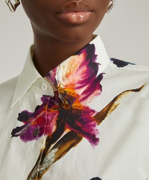 Dries Van Noten - Clavelly Floral Cotton Shirt image number 4