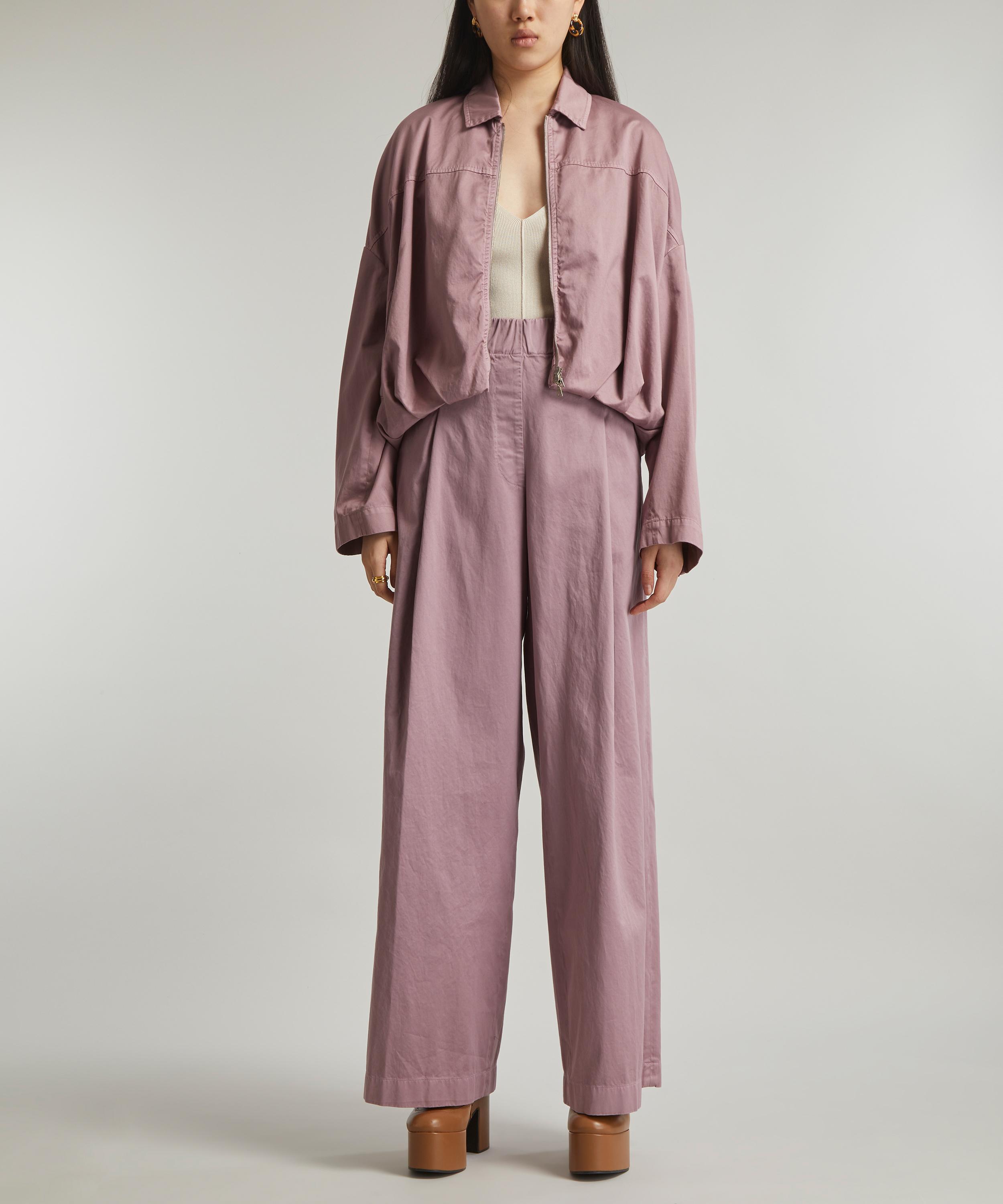 Dries Van Noten - Pila Wide-Leg Elasticated Trousers image number 1