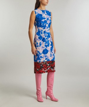 Dries Van Noten - Delavina Floral Dress image number 2