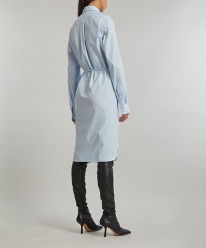Dries Van Noten - Dola Asymmetric Wrap Shirtdress image number 3