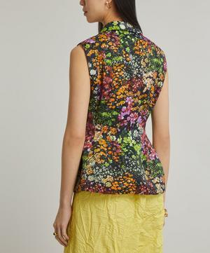 Dries Van Noten - Floral Bilas Sleeveless Jacket image number 3