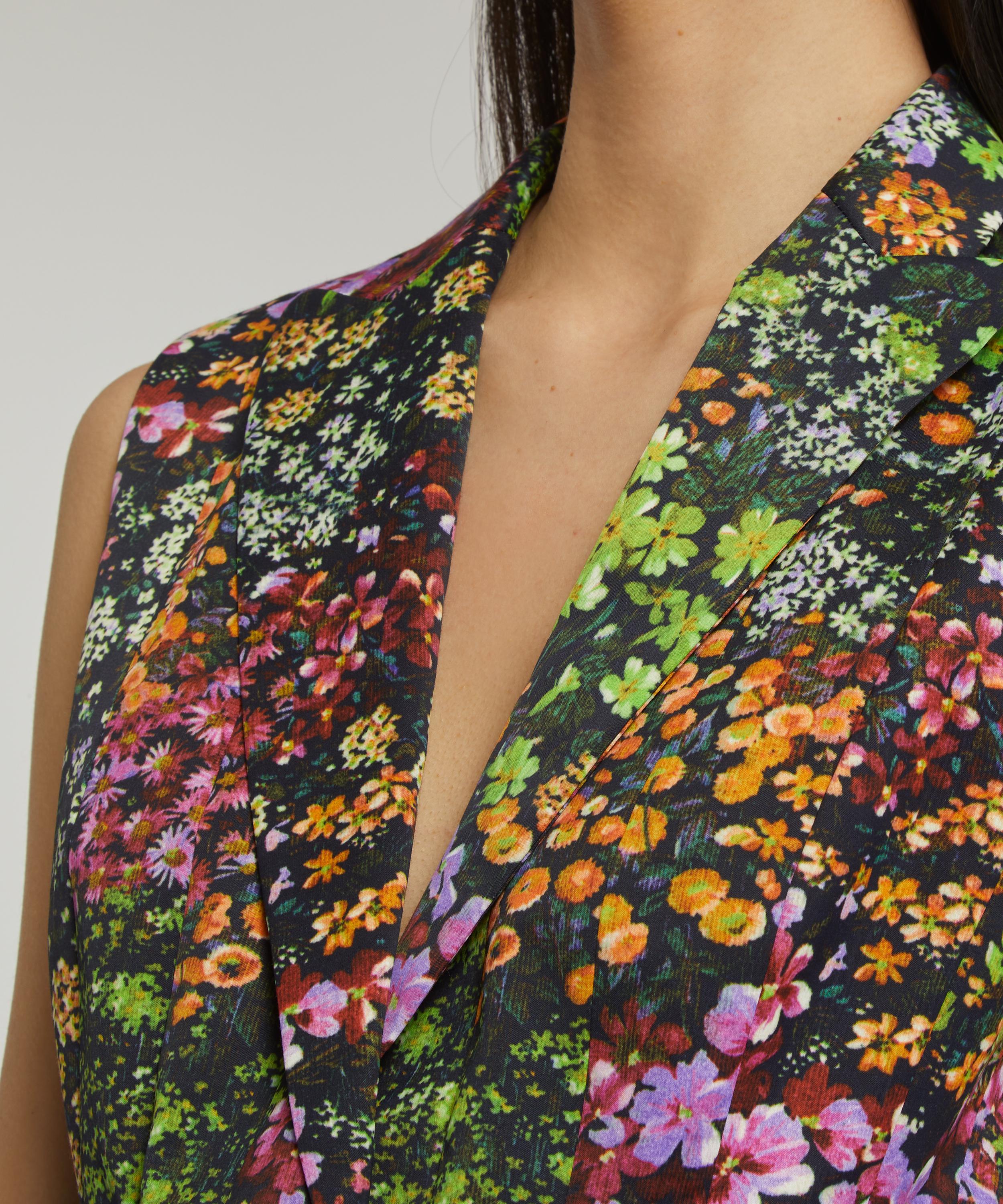 Dries Van Noten Floral Bilas Sleeveless Jacket | Liberty
