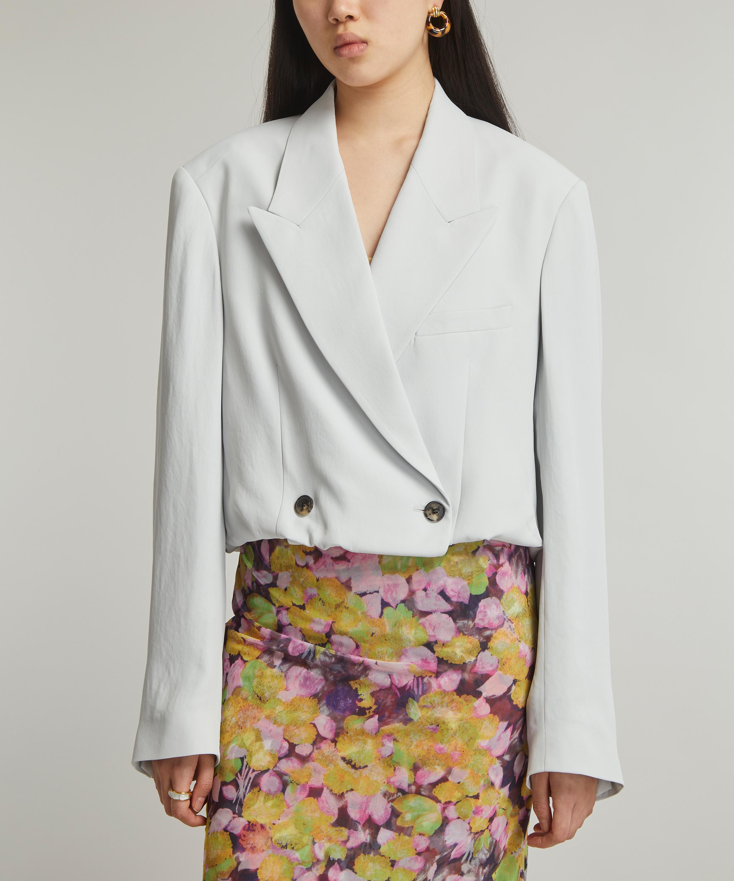 Dries Van Noten - Bliss Bis Cropped Double-Breasted Blazer image number 2