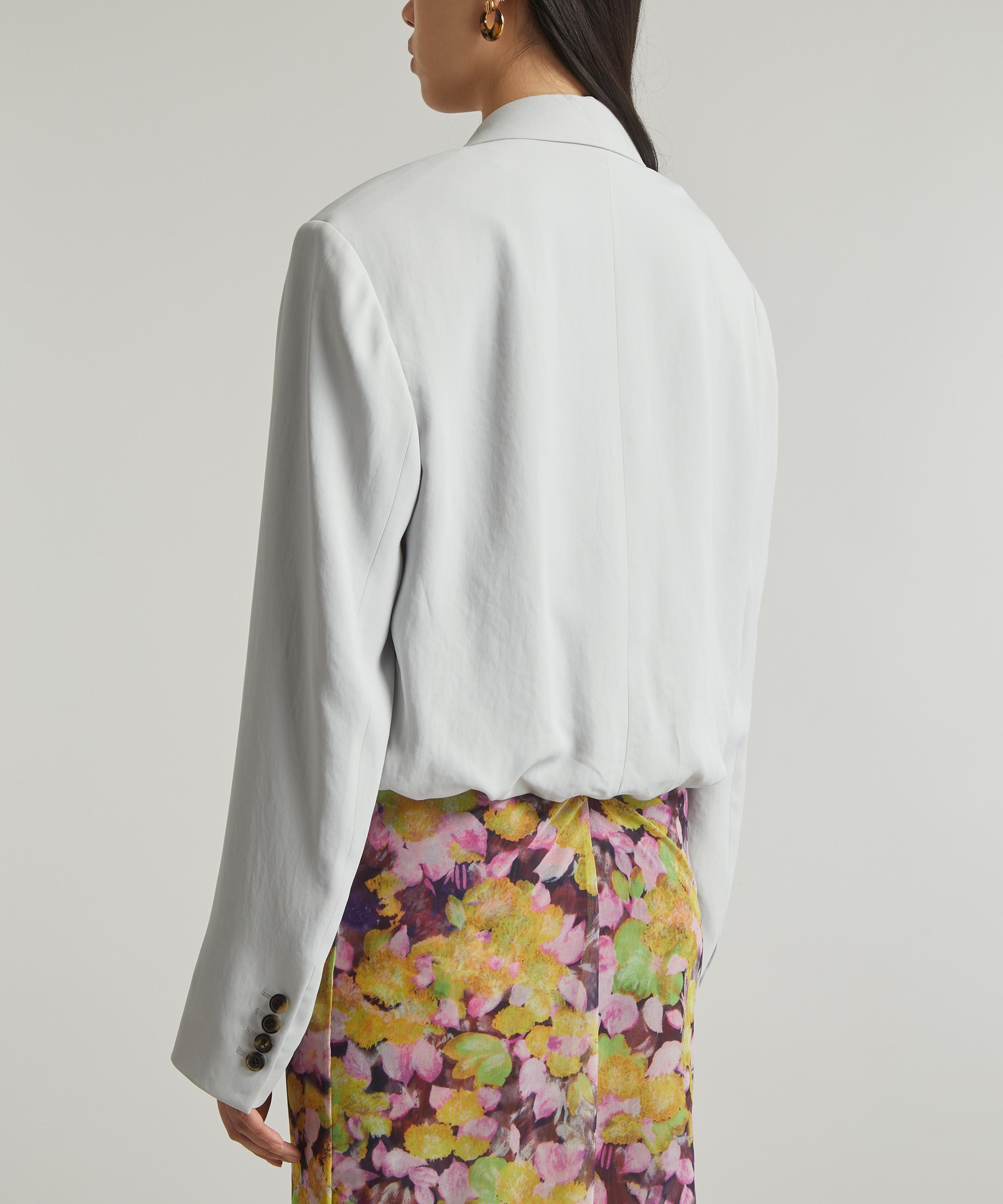 Dries Van Noten - Bliss Bis Cropped Double-Breasted Blazer image number 4