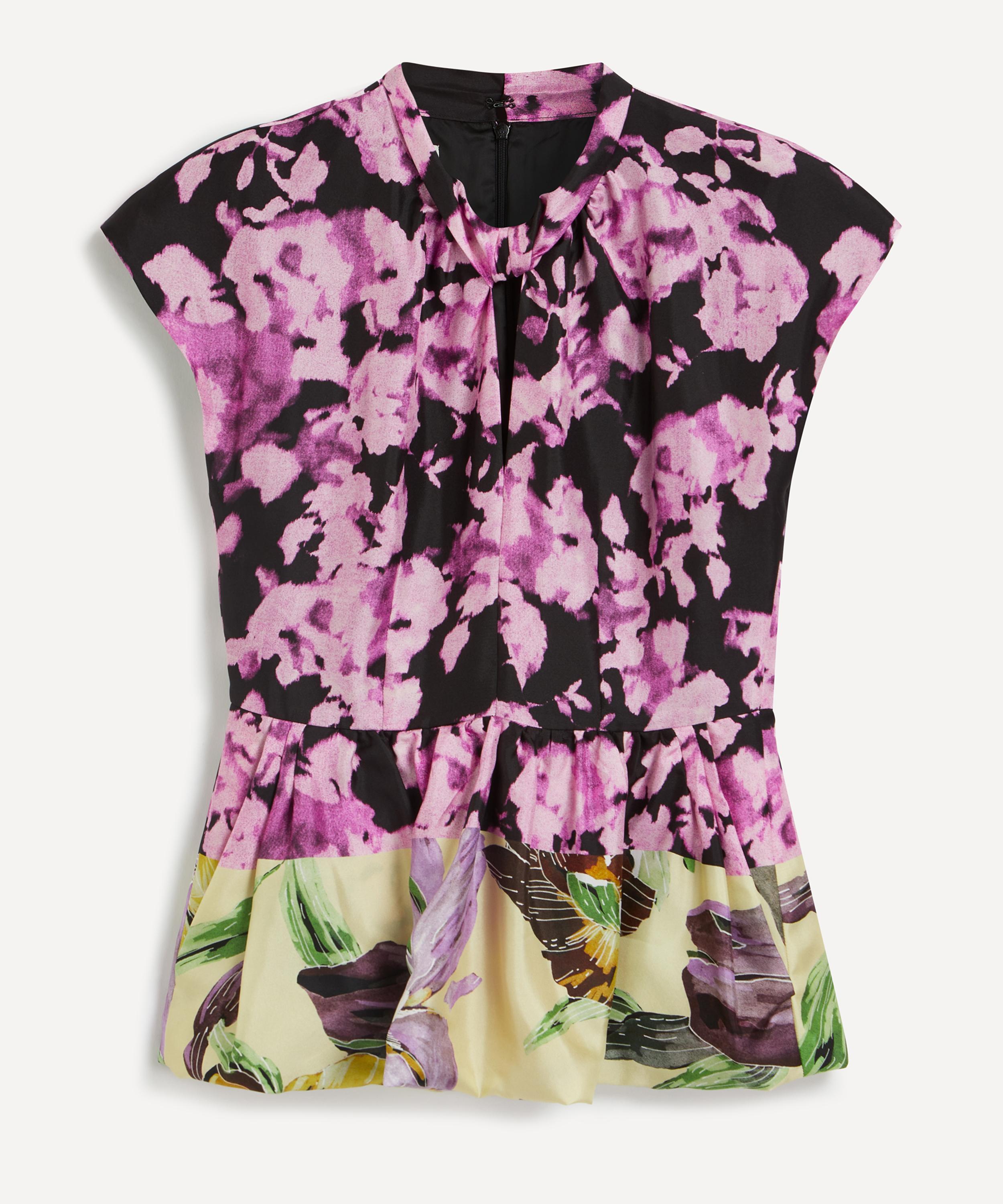 Dries Van Noten - Silk Coromos Top image number 