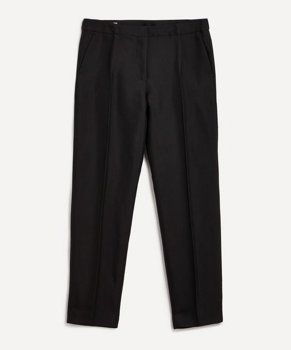 Dries Van Noten - Fitted Wool-Blend Trousers image number null