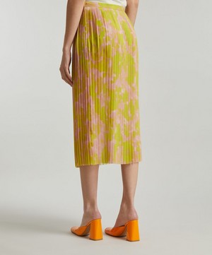 Dries Van Noten - Sarean Pleated Midi-Skirt image number 3
