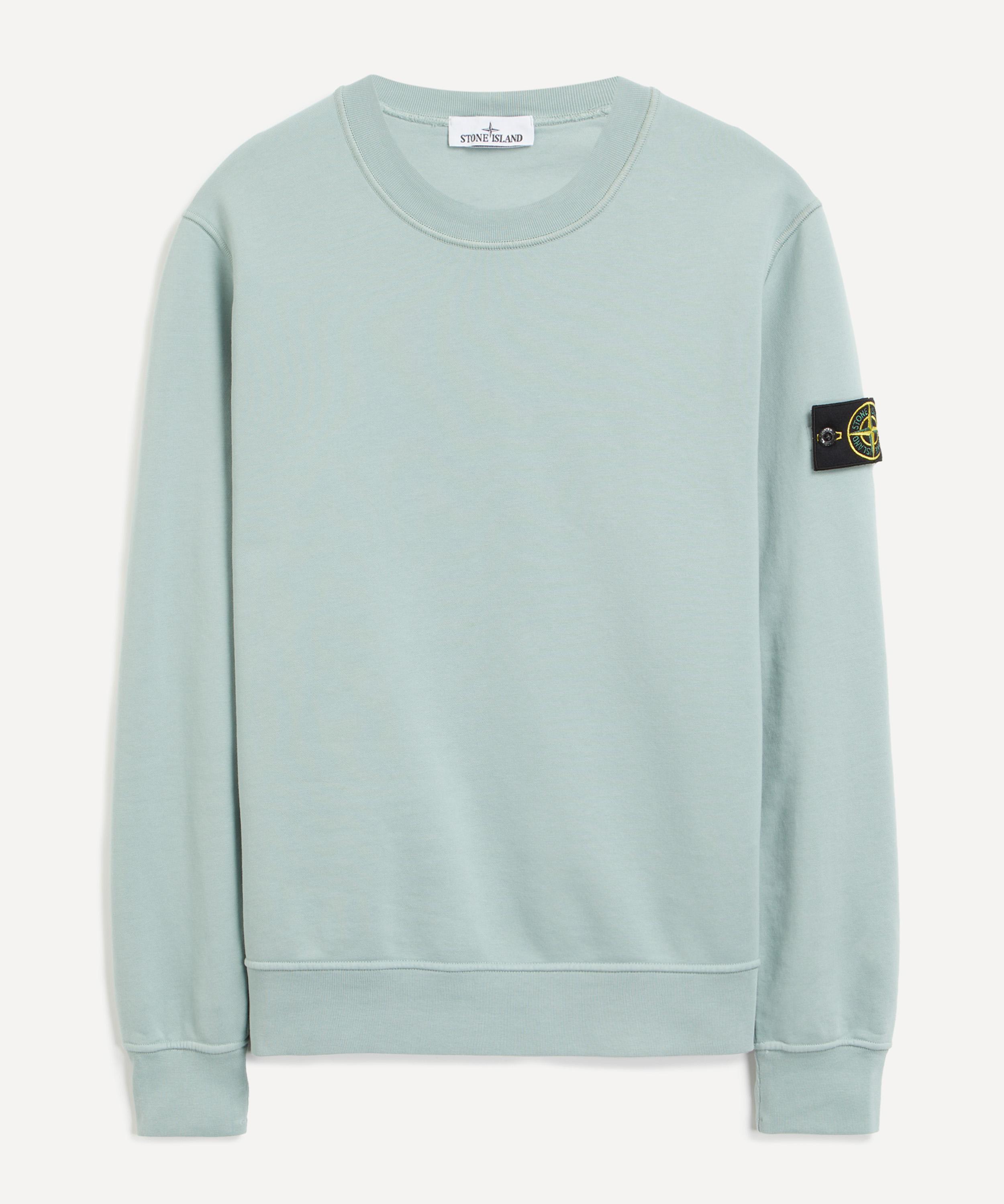 Stone Island Logo Patch Sweatshirt Liberty