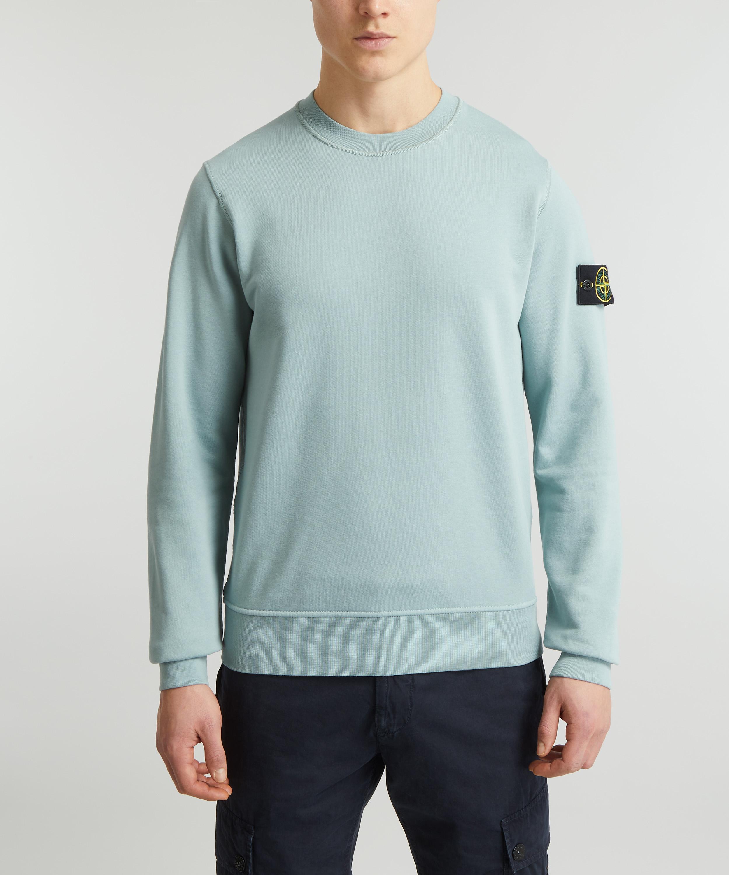 Stone Island Logo Patch Sweatshirt Liberty