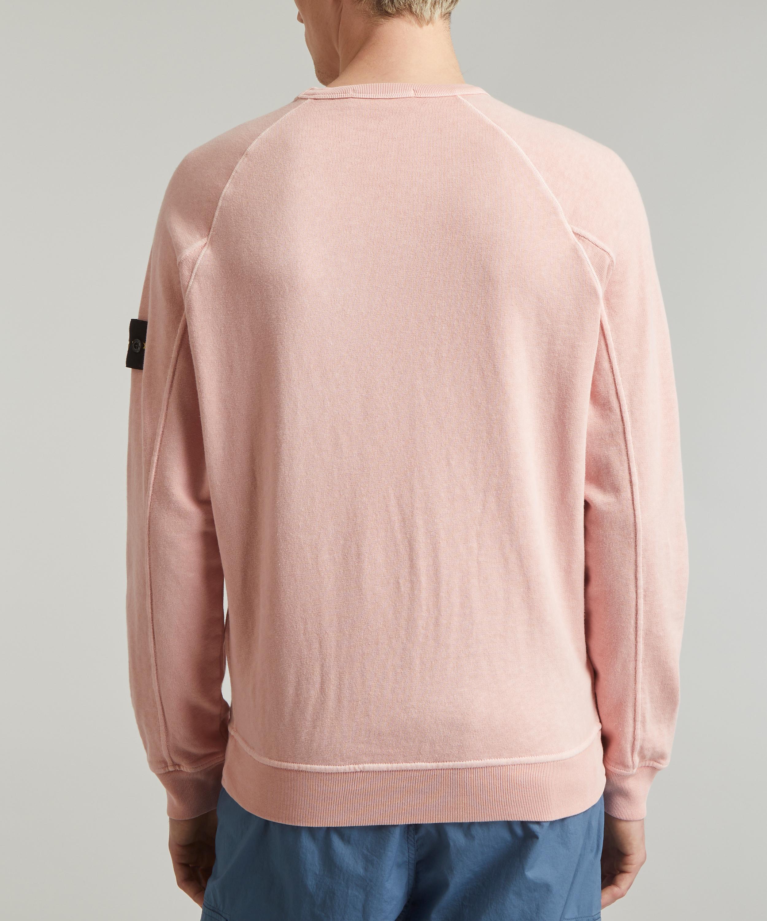 Stone Island - Logo Patch Garment-Dyed Sweatshirt image number 3