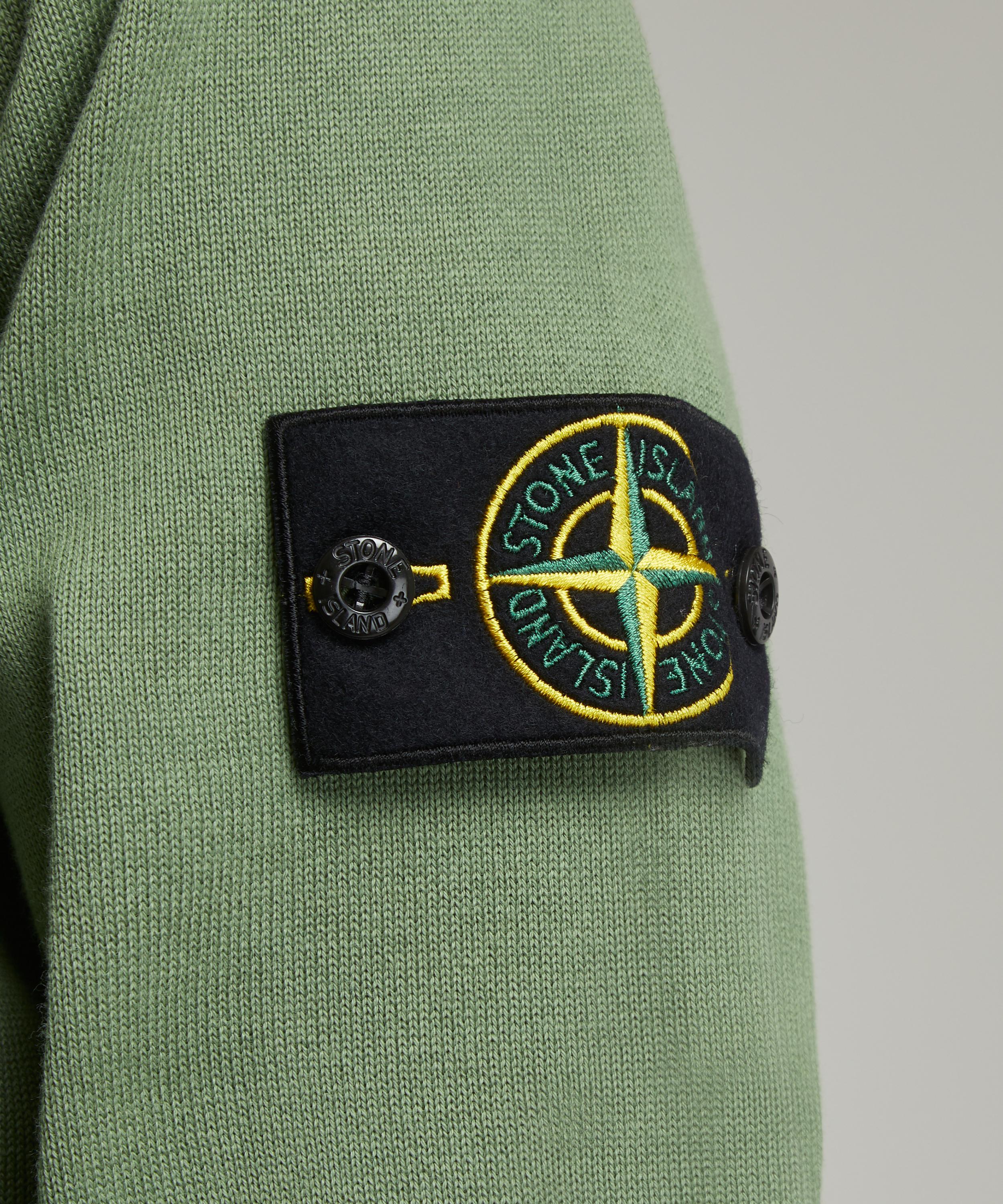 Stone Island - Knitted Logo Patch Sweatshirt image number 4