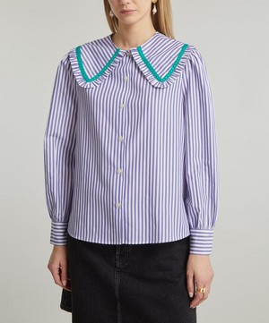La Veste - Striped School Shirt image number 2