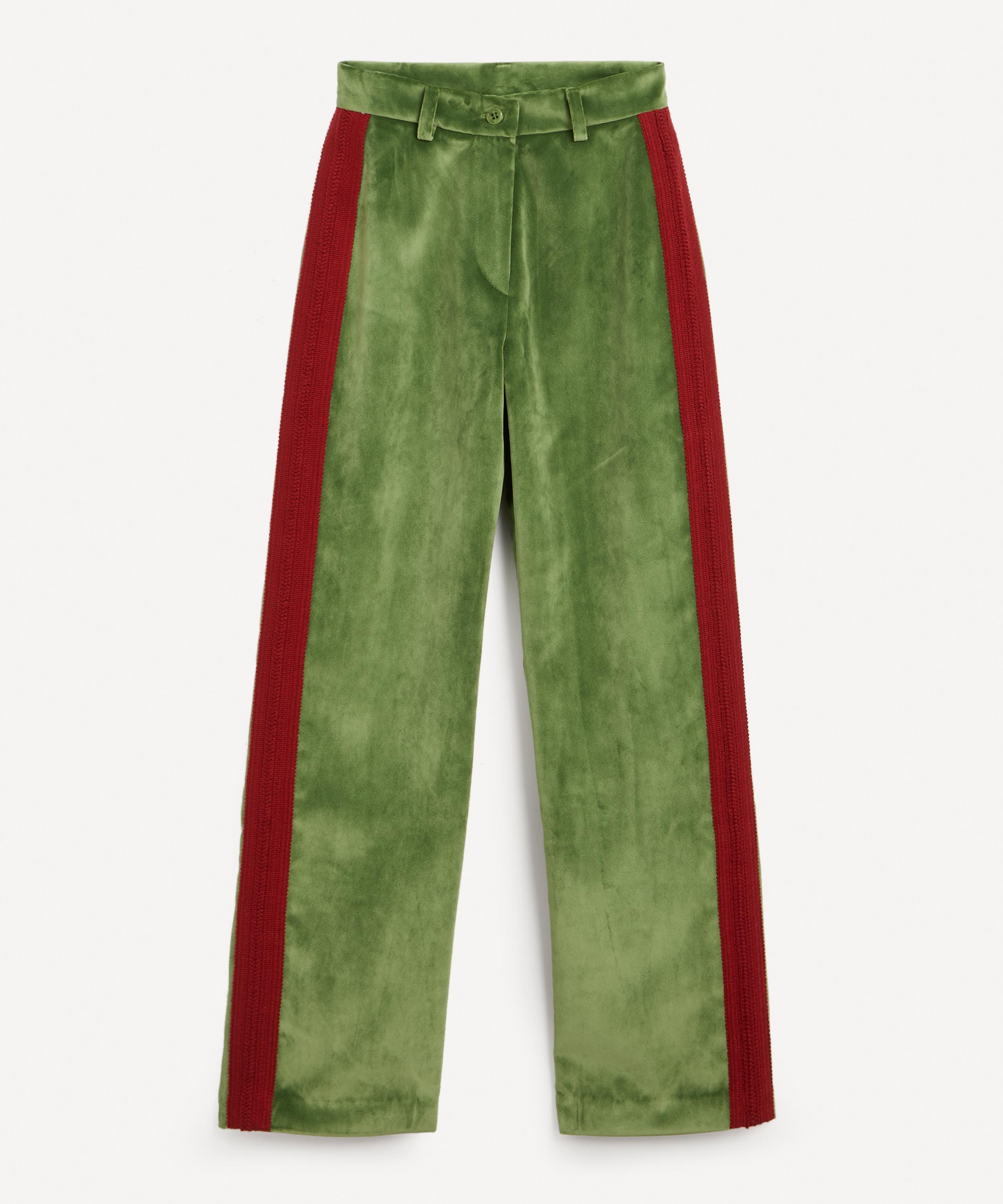 Velvet Elvis Wide Leg Velvet Pants