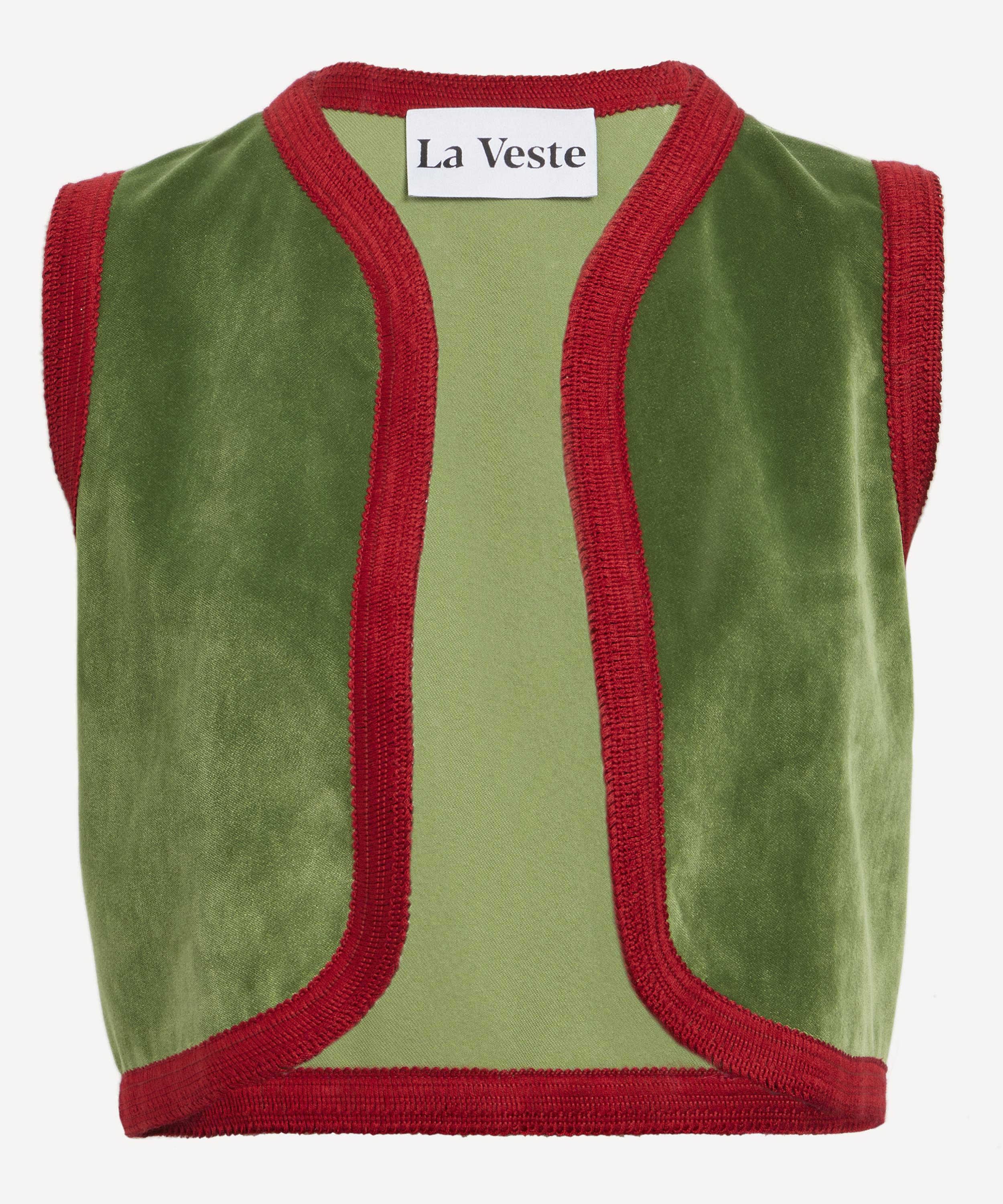 La Veste Elvis Velvet Vest