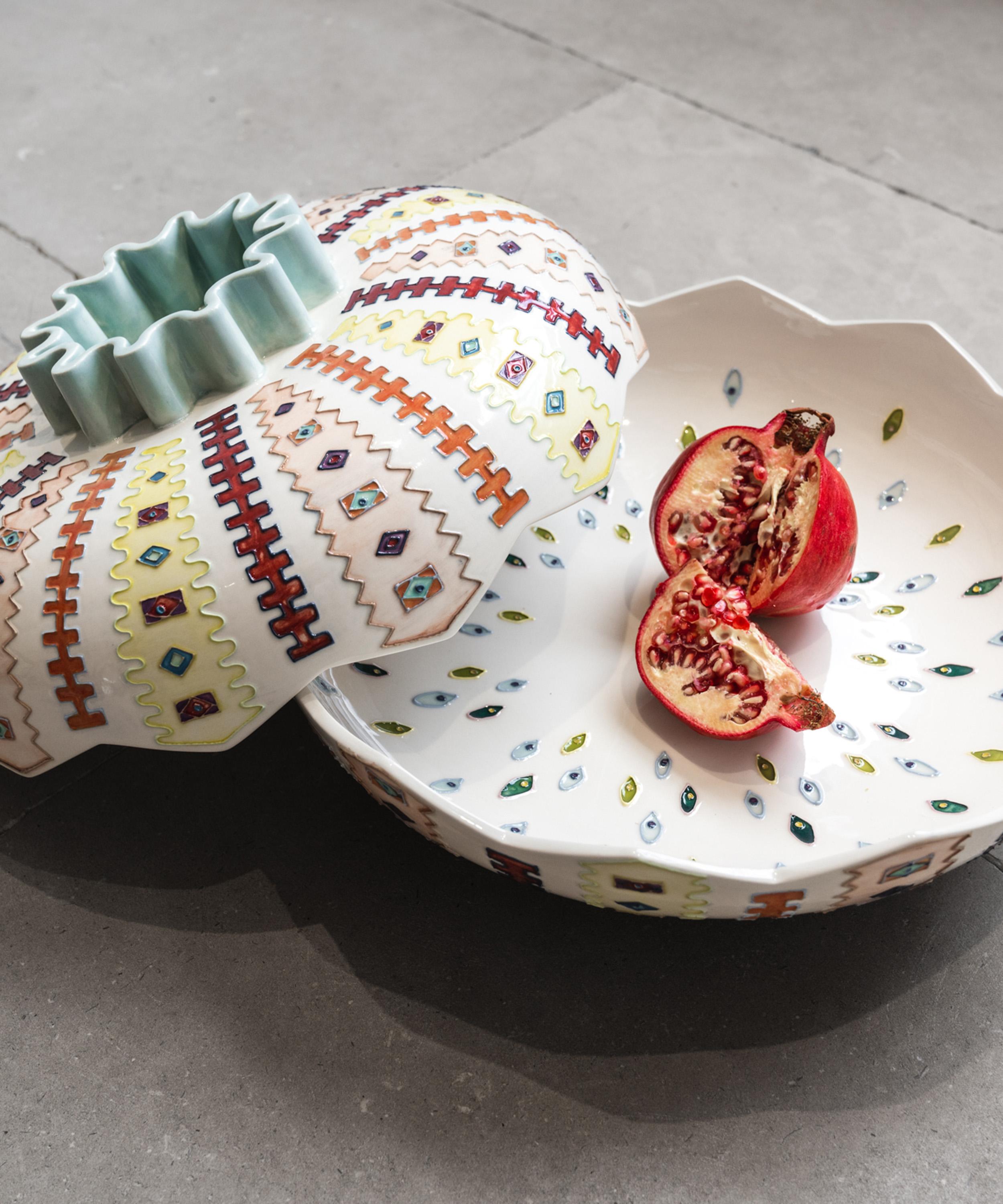 1882 Ltd. - Bethan Laura Wood Disco Gourds Large Bowl image number 1