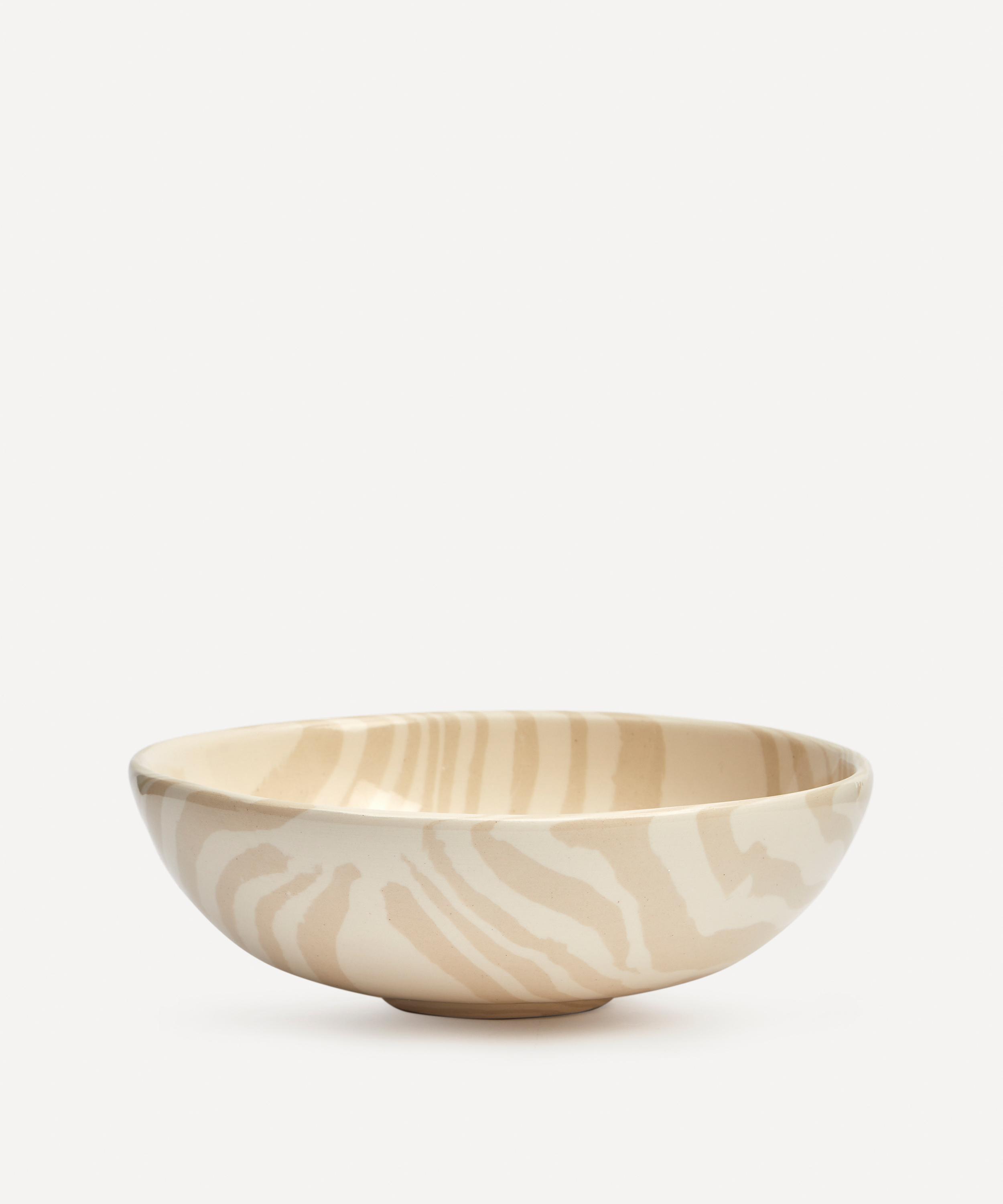 Henry Holland Studio - White on White Stripe Small Bowl