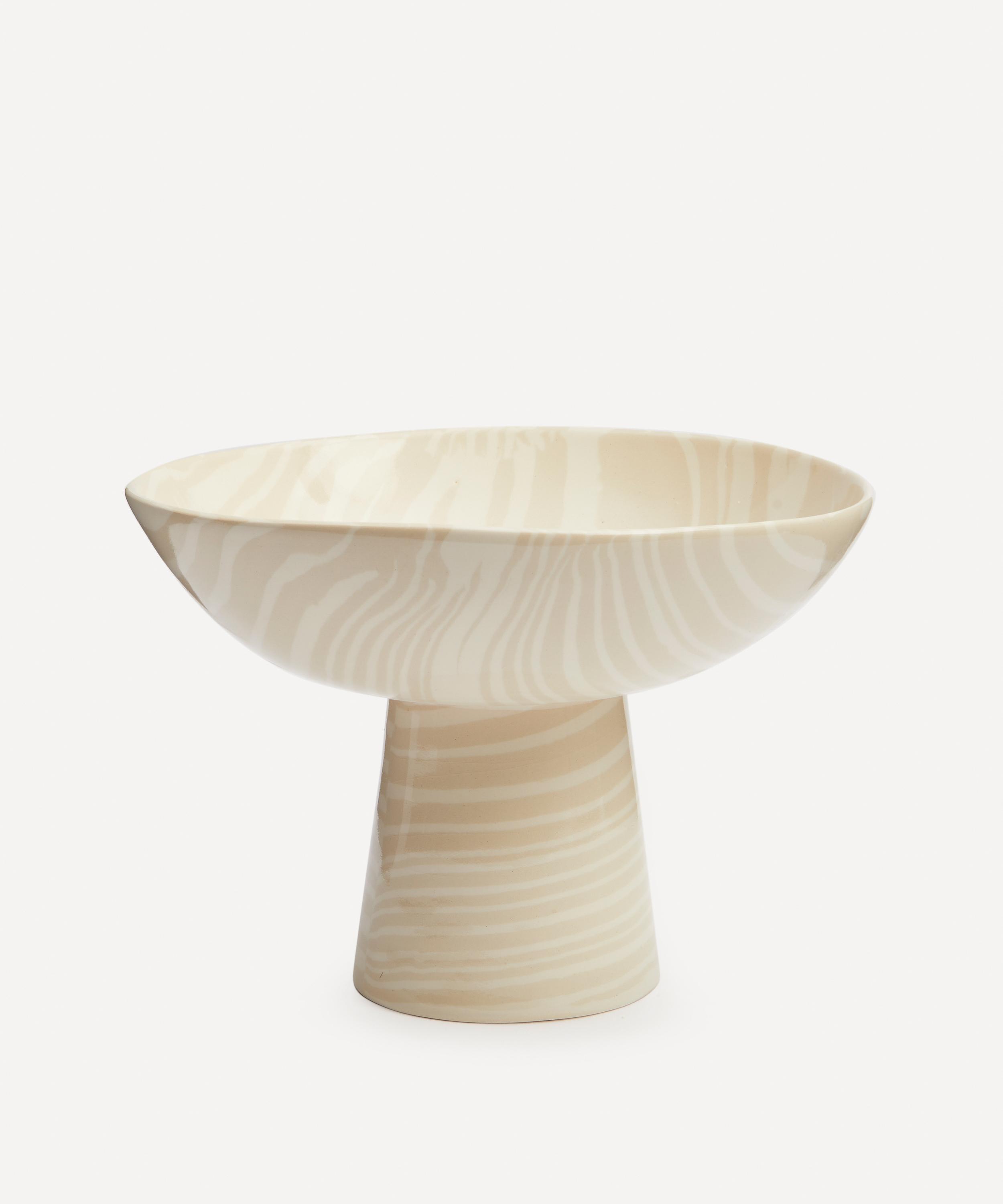 Henry Holland Studio - White on White Medium Chalice Bowl image number 1