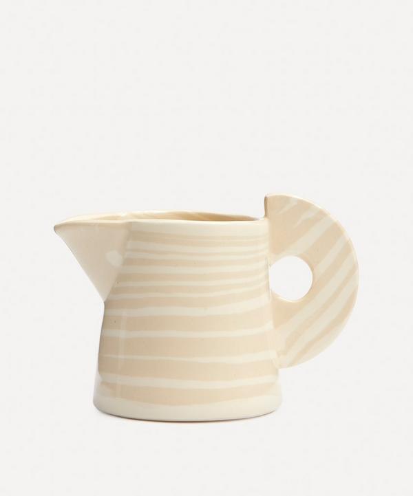 Henry Holland Studio - White on White Small Milk Jug image number null