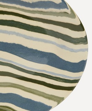 Henry Holland Studio - Green White and Blue Large Platter image number 3