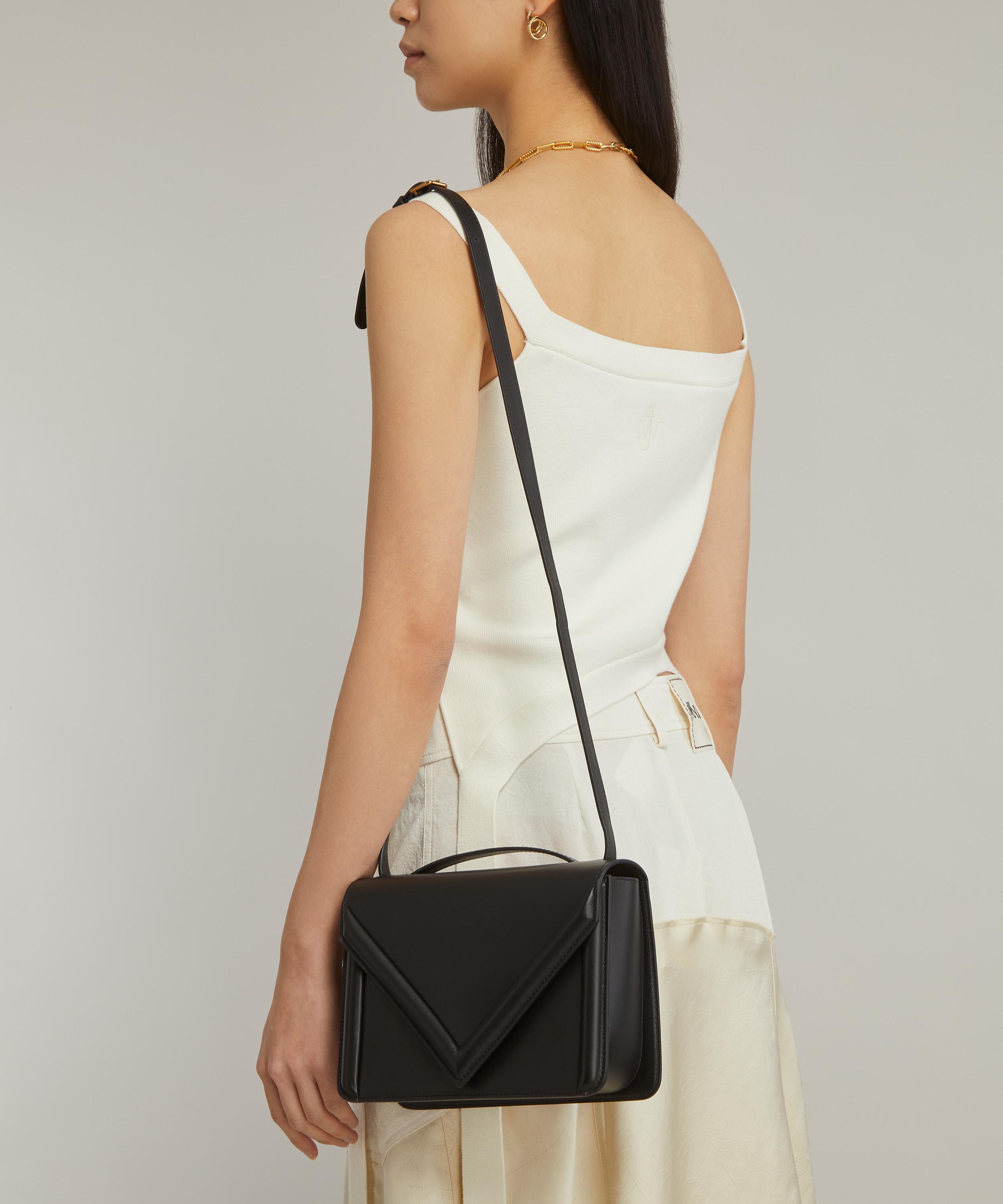 leather crossbody bag mansur