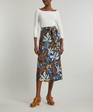 'S Max Mara - Zante Silk Skirt image number 1