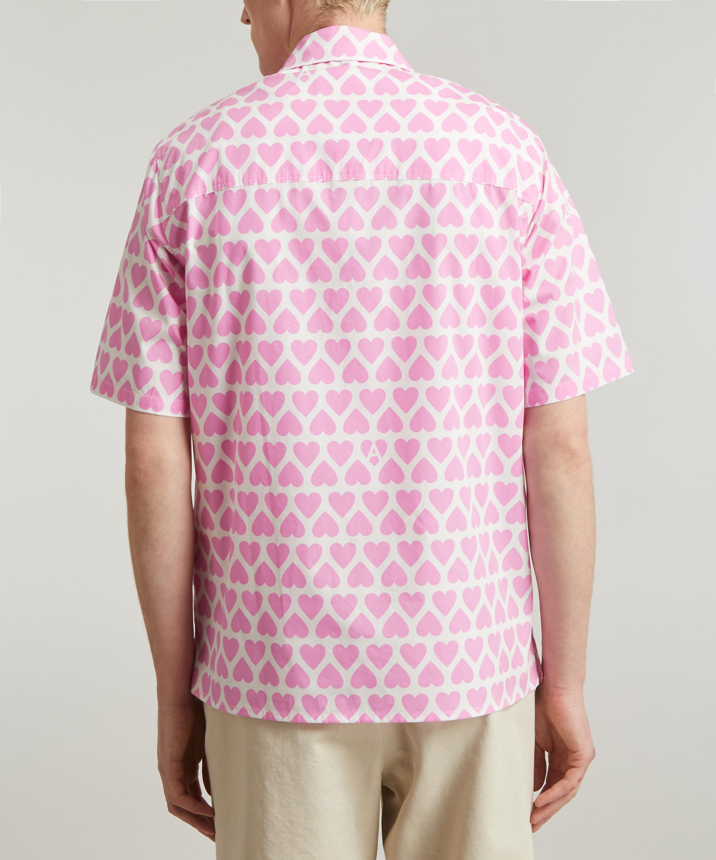 Ami Camp Collar Heart Shirt | Liberty
