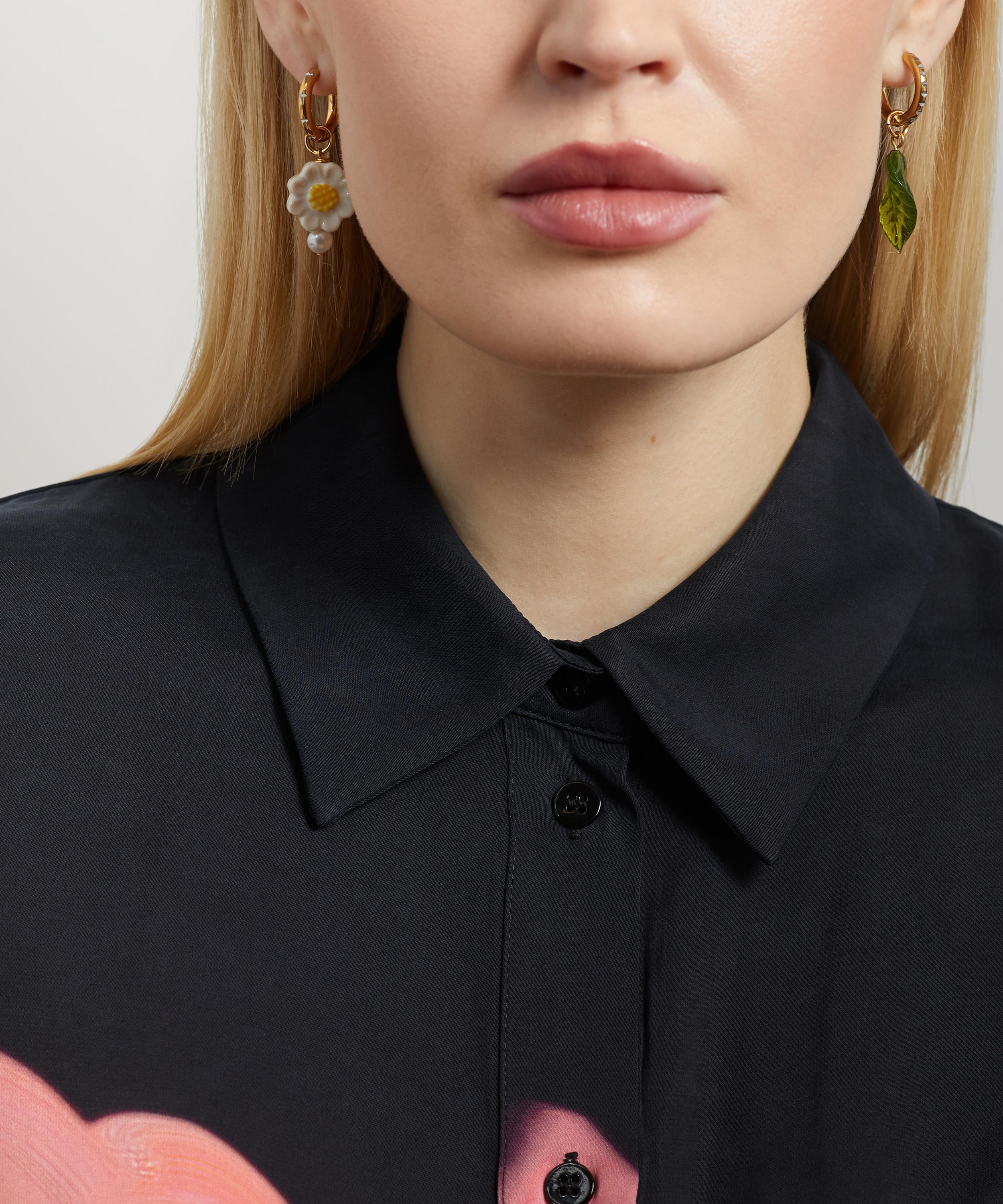 NOTTE - Oopsy Daisy Hoop Earrings image number 0