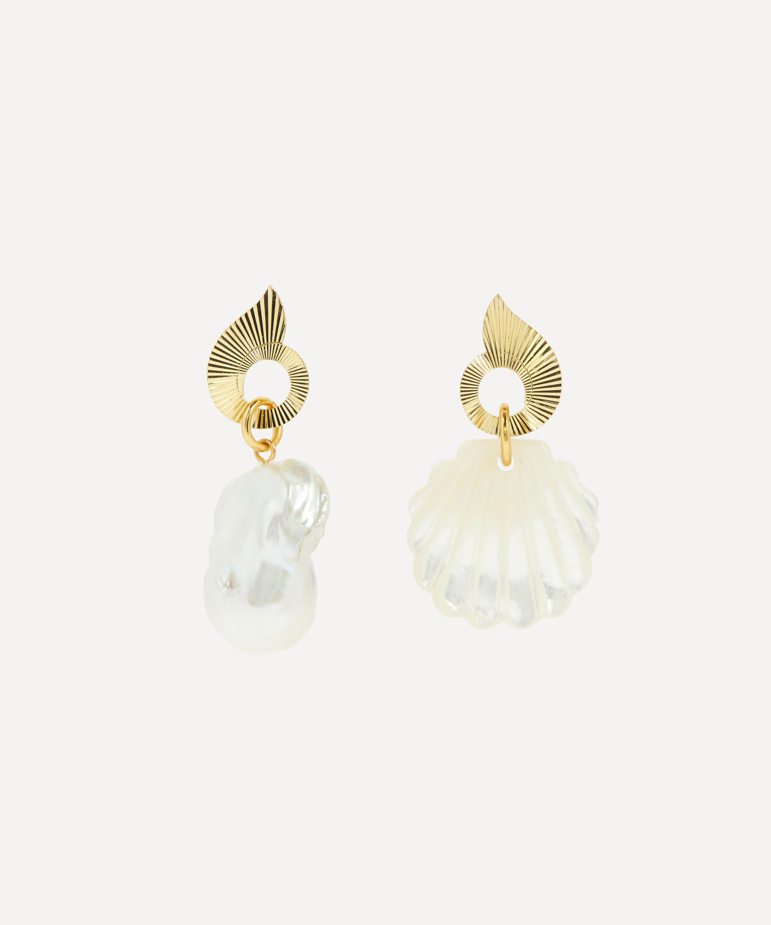 NOTTE - Capri Night Pearl Earrings image number 0