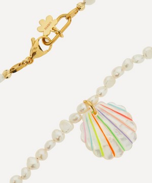 NOTTE - Over the Rainbow Pearl Pendant Necklace image number 3