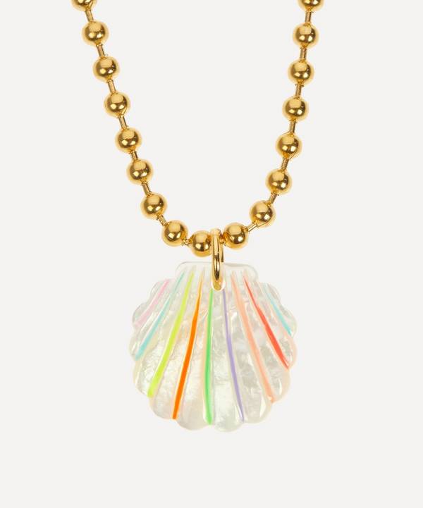 NOTTE - Over the Rainbow Beaded Chain Pendant Necklace