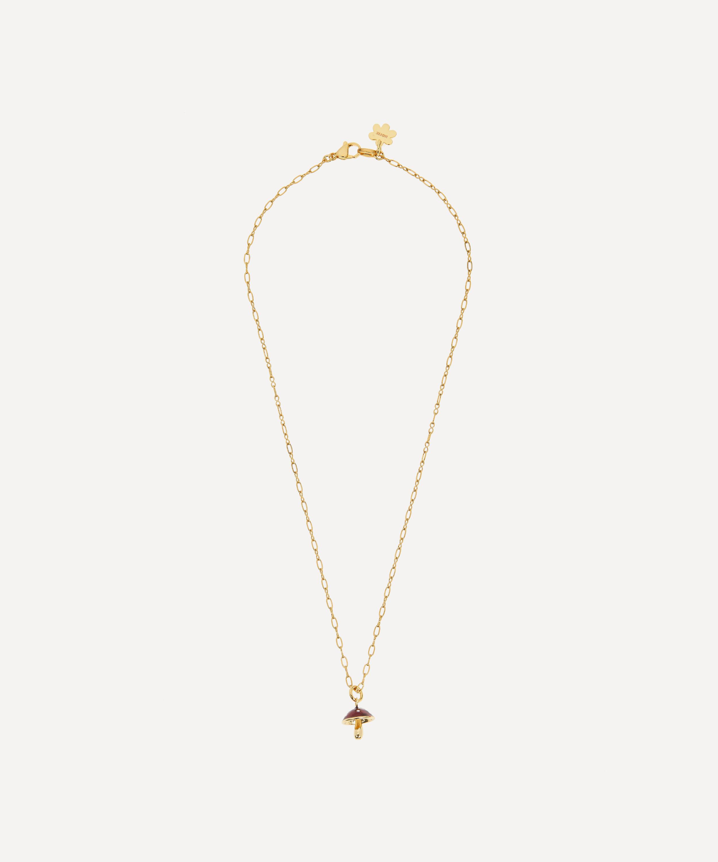 NOTTE - Baby Porcini Pendant Necklace image number 1
