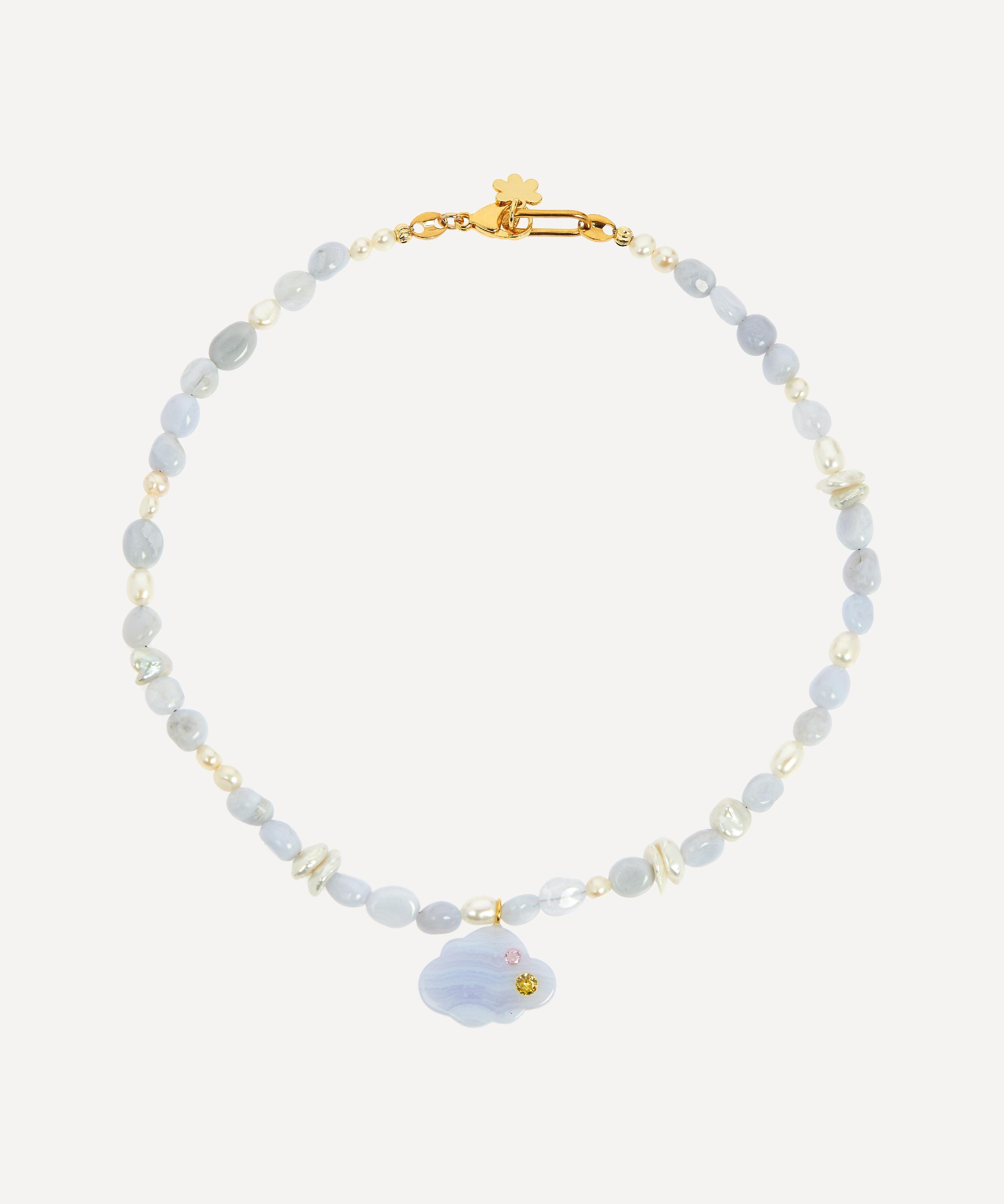 NOTTE - Candies Lace Cloud Pendant Necklace image number 0