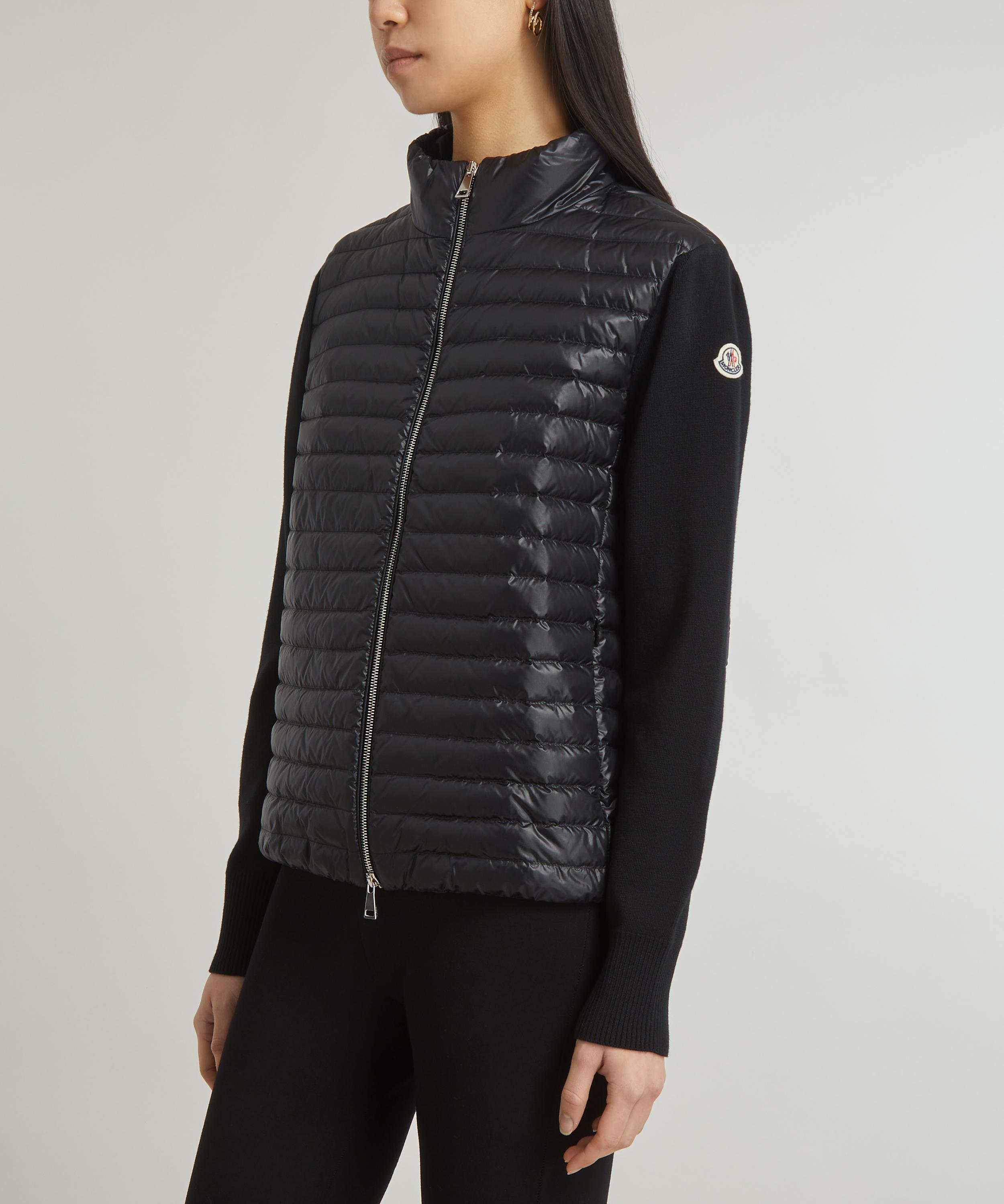 Moncler padded outlet cardigan