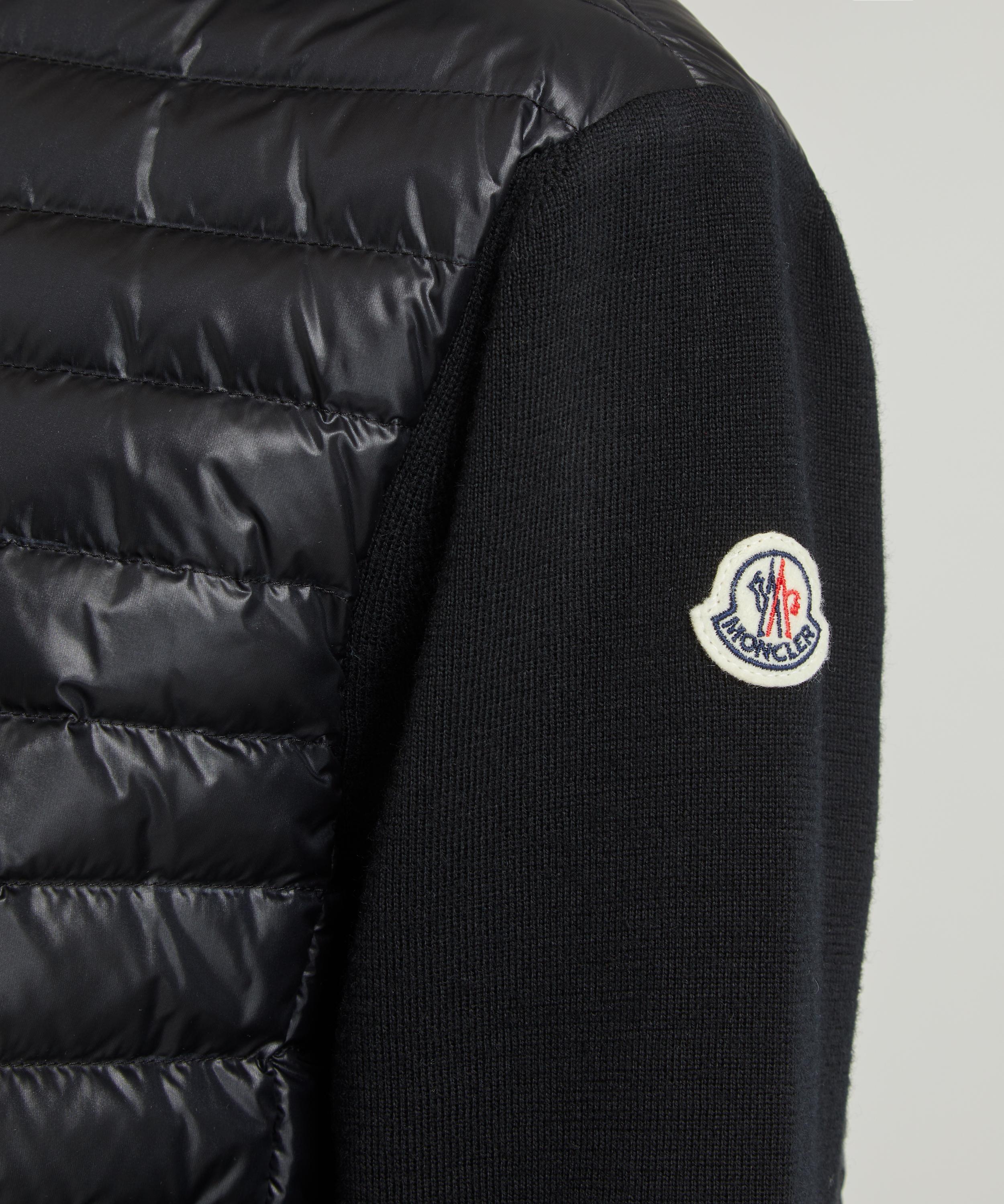 Moncler - Padded Wool Cardigan image number 3